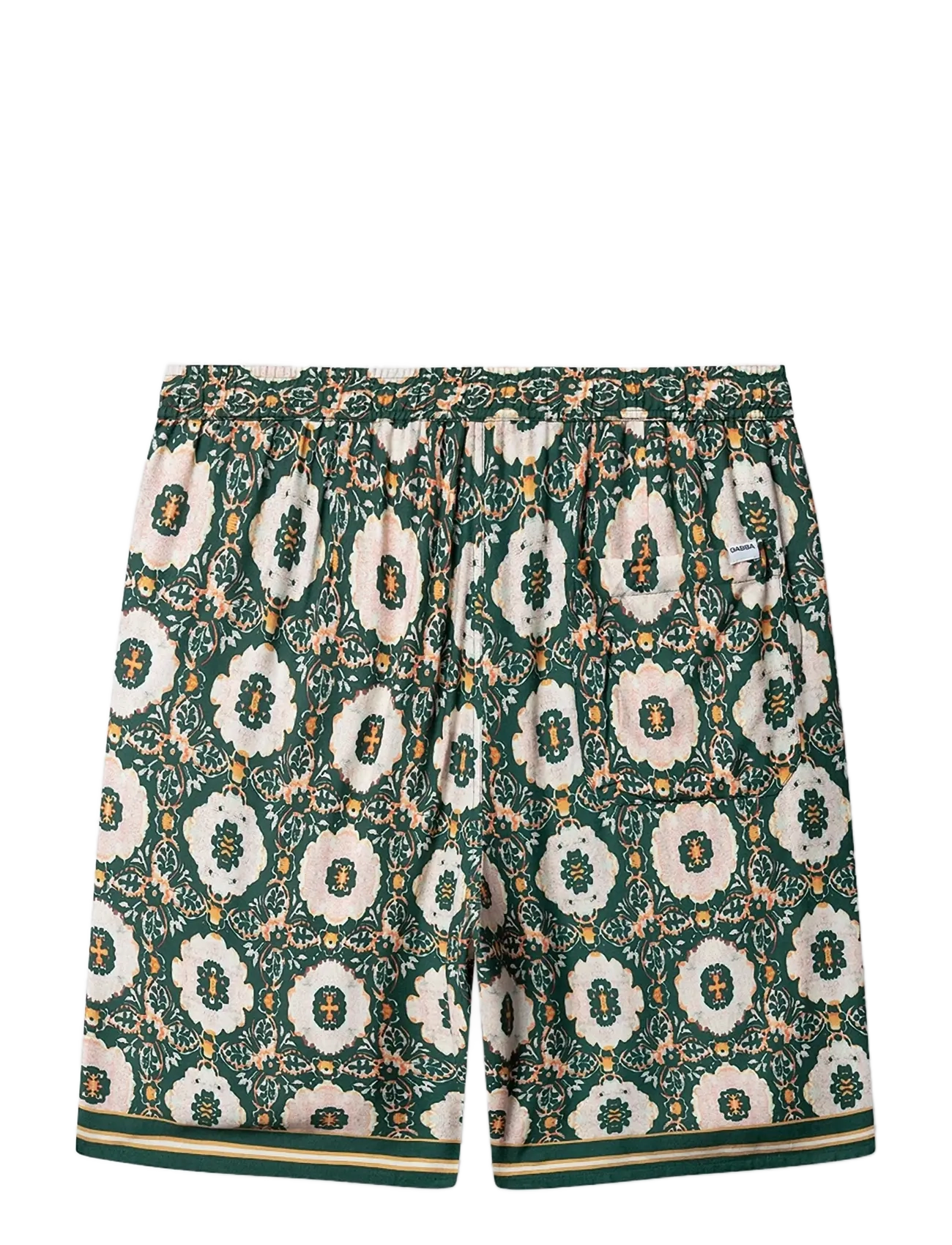 Gabba - GABtommi Oro Shorts - casual shorts - green pattern - 2