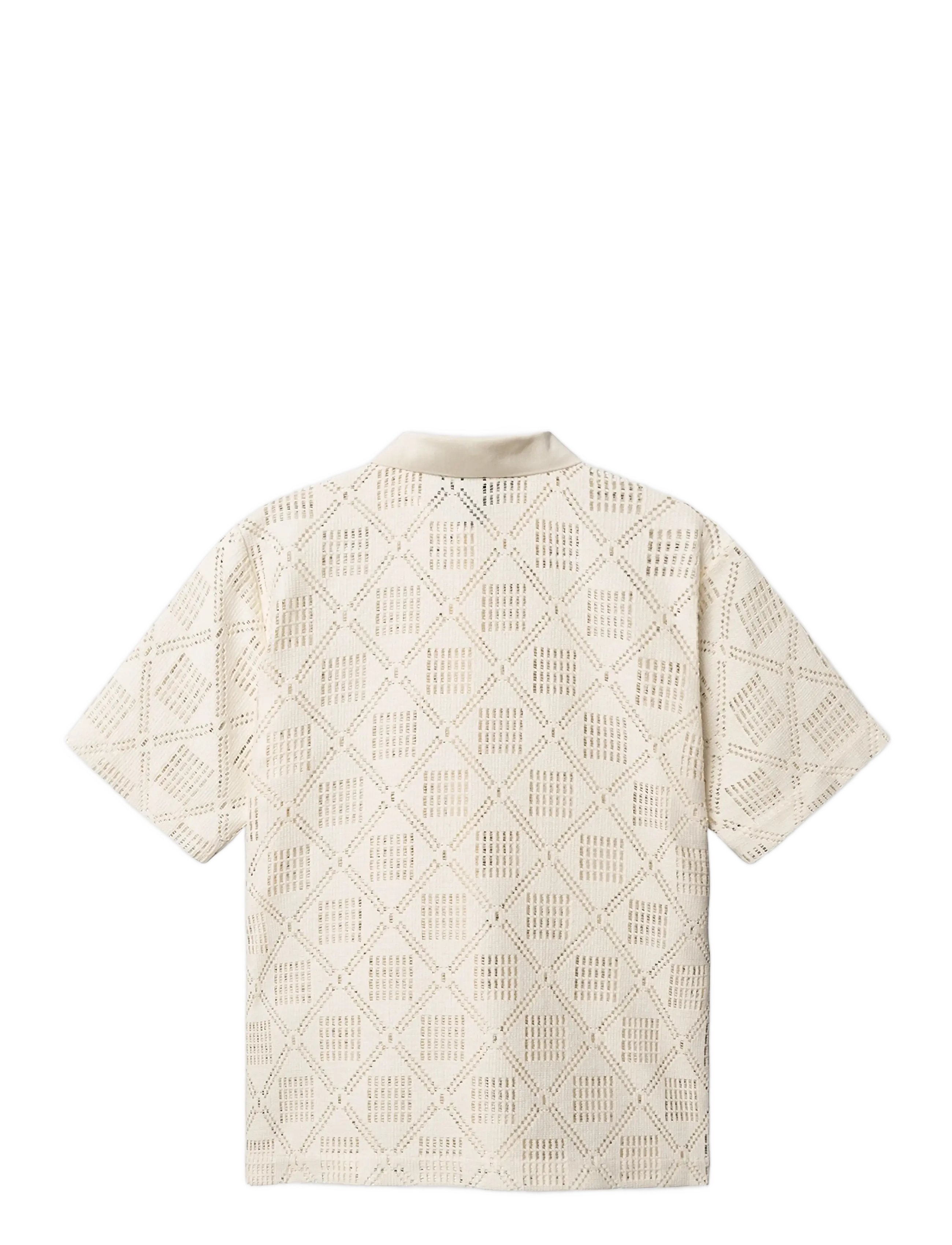 Gabba - GABsteven Croch SS Shirt GRS - gestrickte polohemden - birch - 2