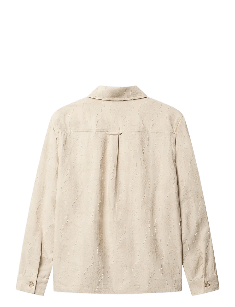 Gabba - GABaustin Reso Raw LS Overshirt - pealissärgid - lt. sand - 2