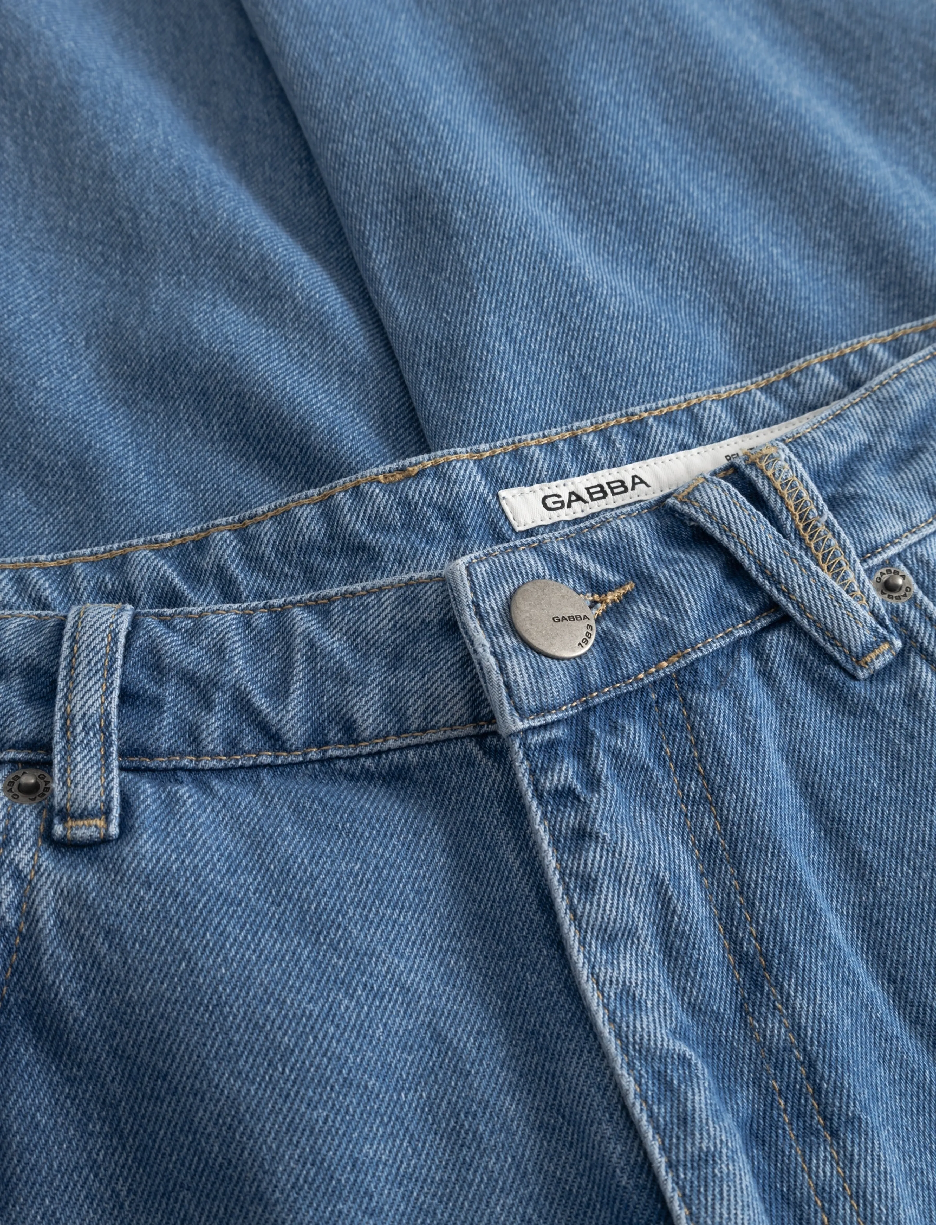 Gabba - GABmarc 5poc Mid Jeans - regular jeans - mid blue denim - 5