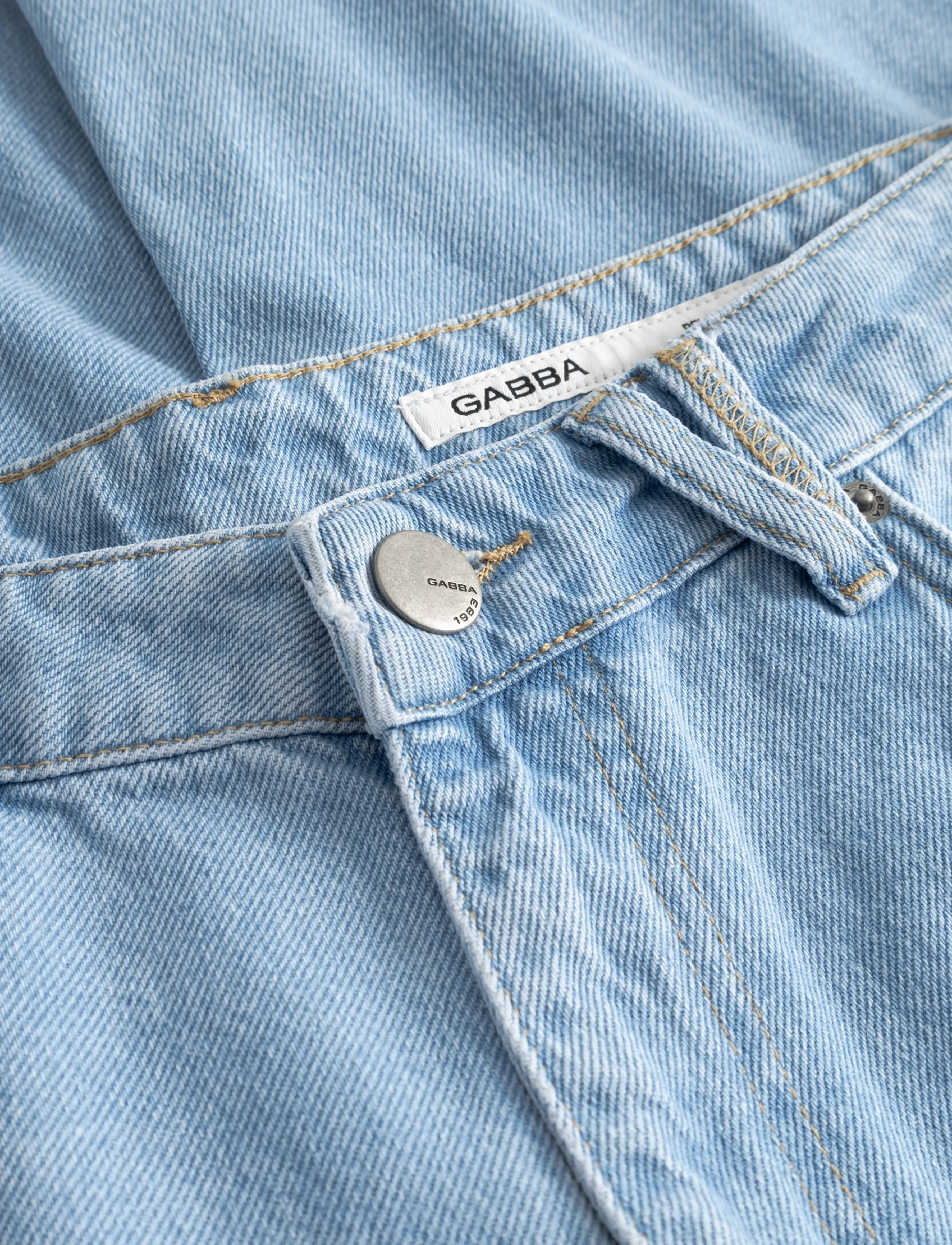 Gabba - GABmarc 5poc Lig Jeans - regular jeans - lt. blue denim - 5