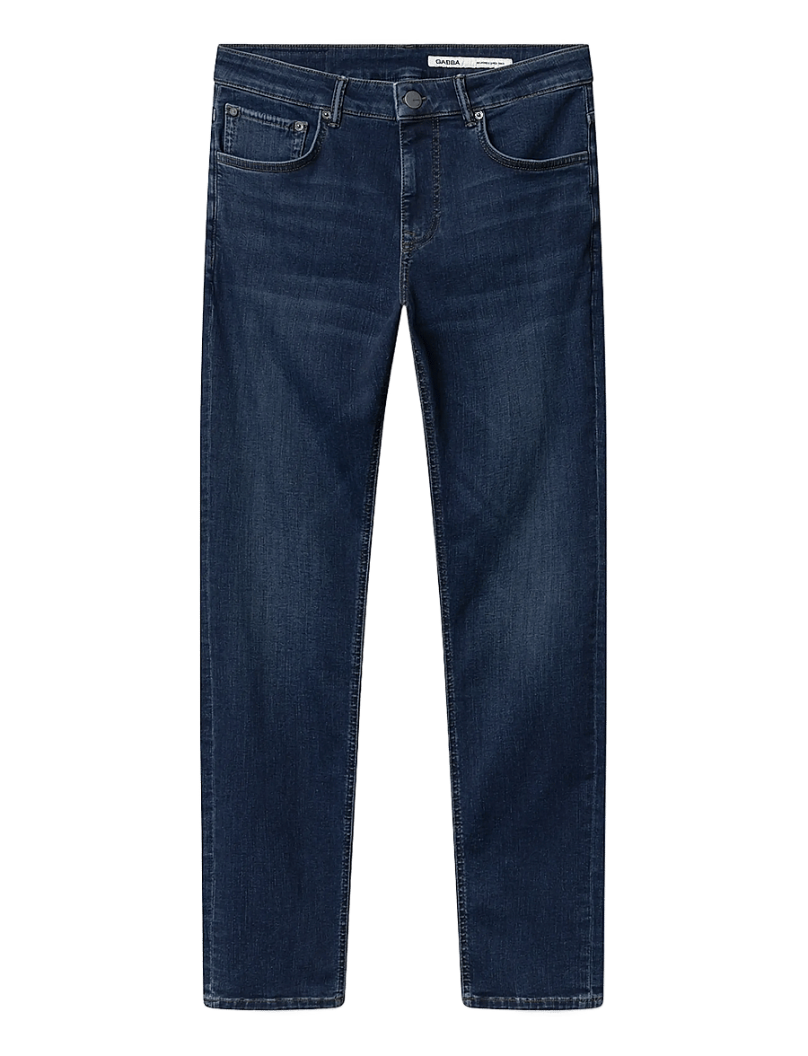 Gabba - GABjones Dhera Jeans - kitsad teksad - mid blue denim - 1