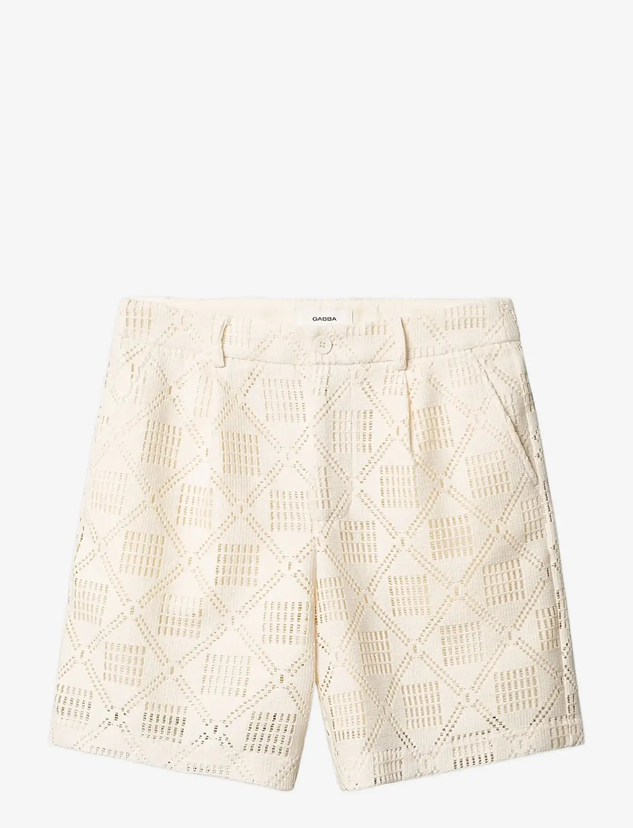 Gabba - GABjoli Ted Croch Shorts GRS - casual shorts - birch - 1