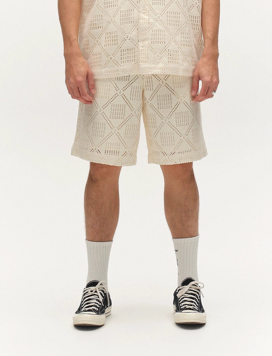 Gabba - GABjoli Ted Croch Shorts GRS - casual shorts - birch - 0