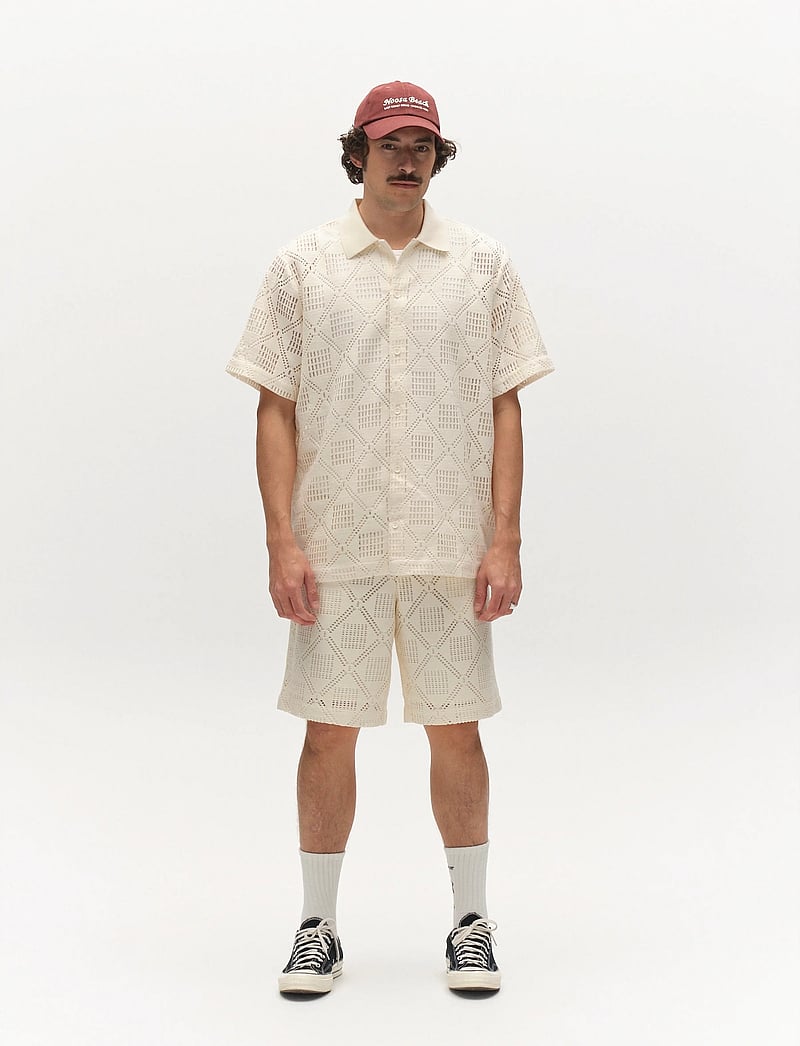 Gabba - GABjoli Ted Croch Shorts GRS - casual shorts - birch - 3