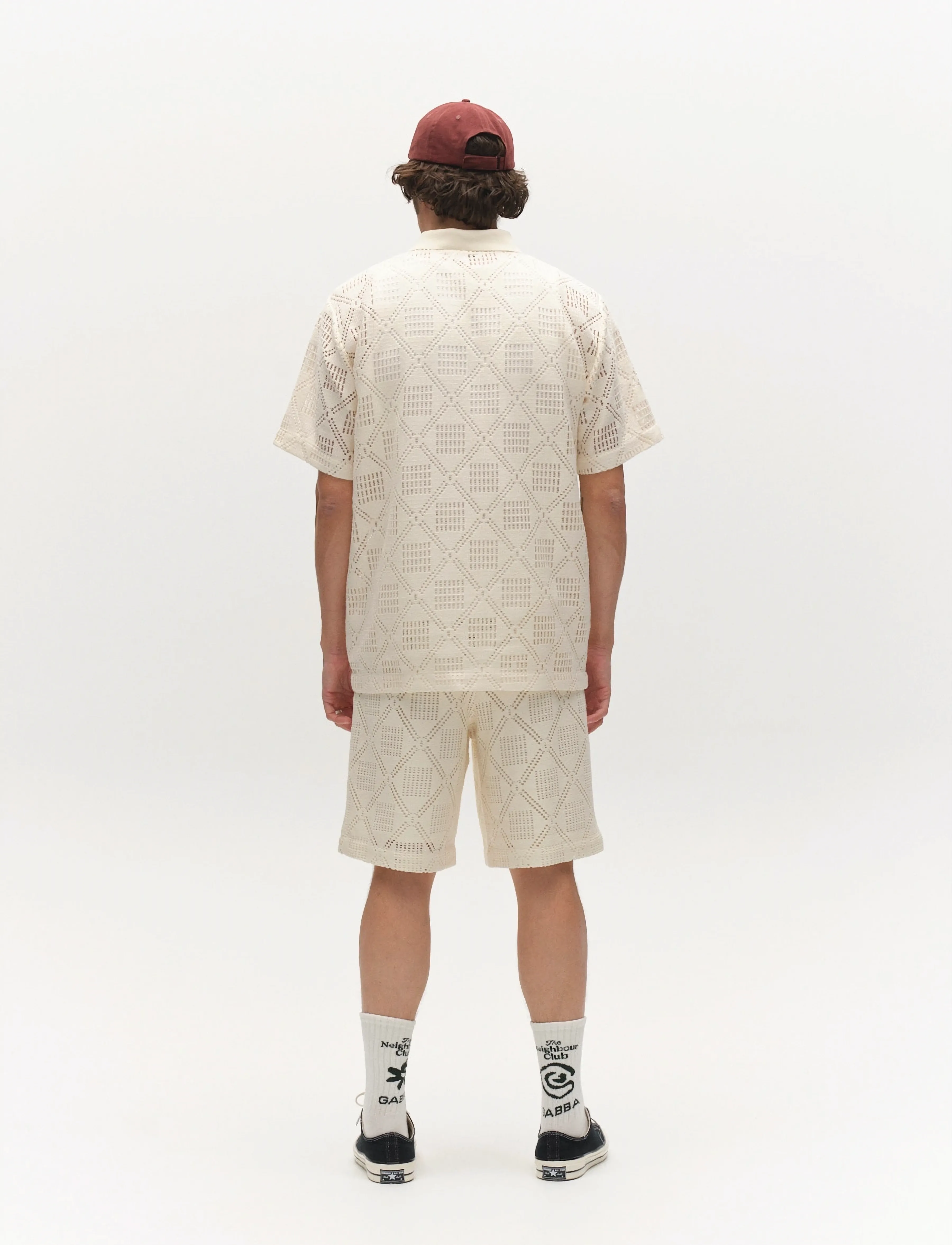 Gabba - GABjoli Ted Croch Shorts GRS - casual shorts - birch - 4