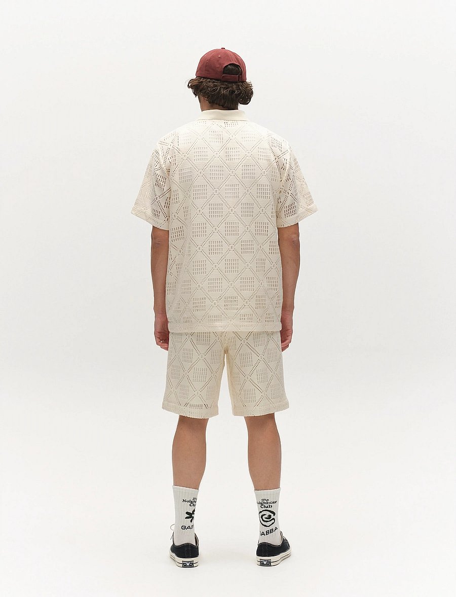 Gabba - GABjoli Ted Croch Shorts GRS - casual shorts - birch - 4