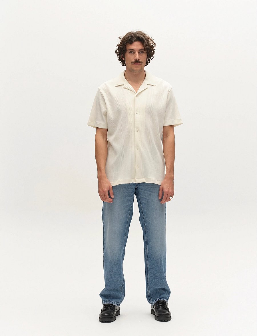 Gabba - GABvalente Wup SS T-Shirt - short-sleeved shirts - bone white - 3