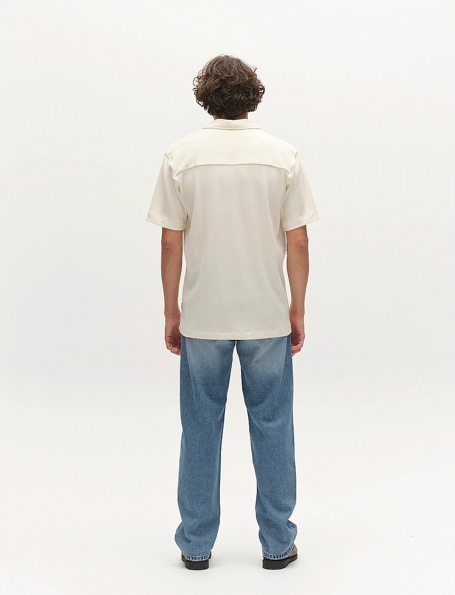 Gabba - GABvalente Wup SS T-Shirt - short-sleeved shirts - bone white - 4