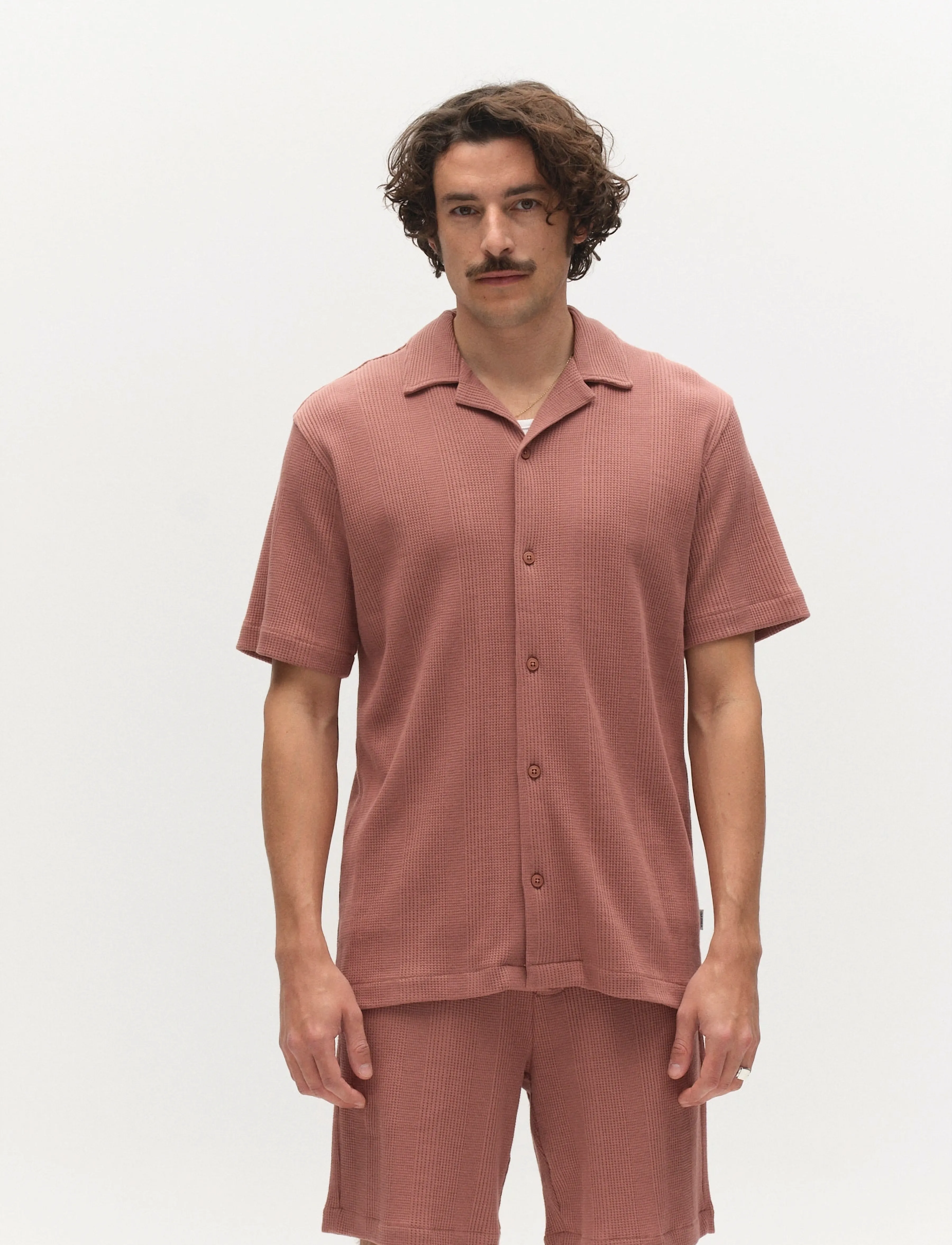 Gabba GABvalente Wup SS T-Shirt - Kläder - WOOD PINK / brown