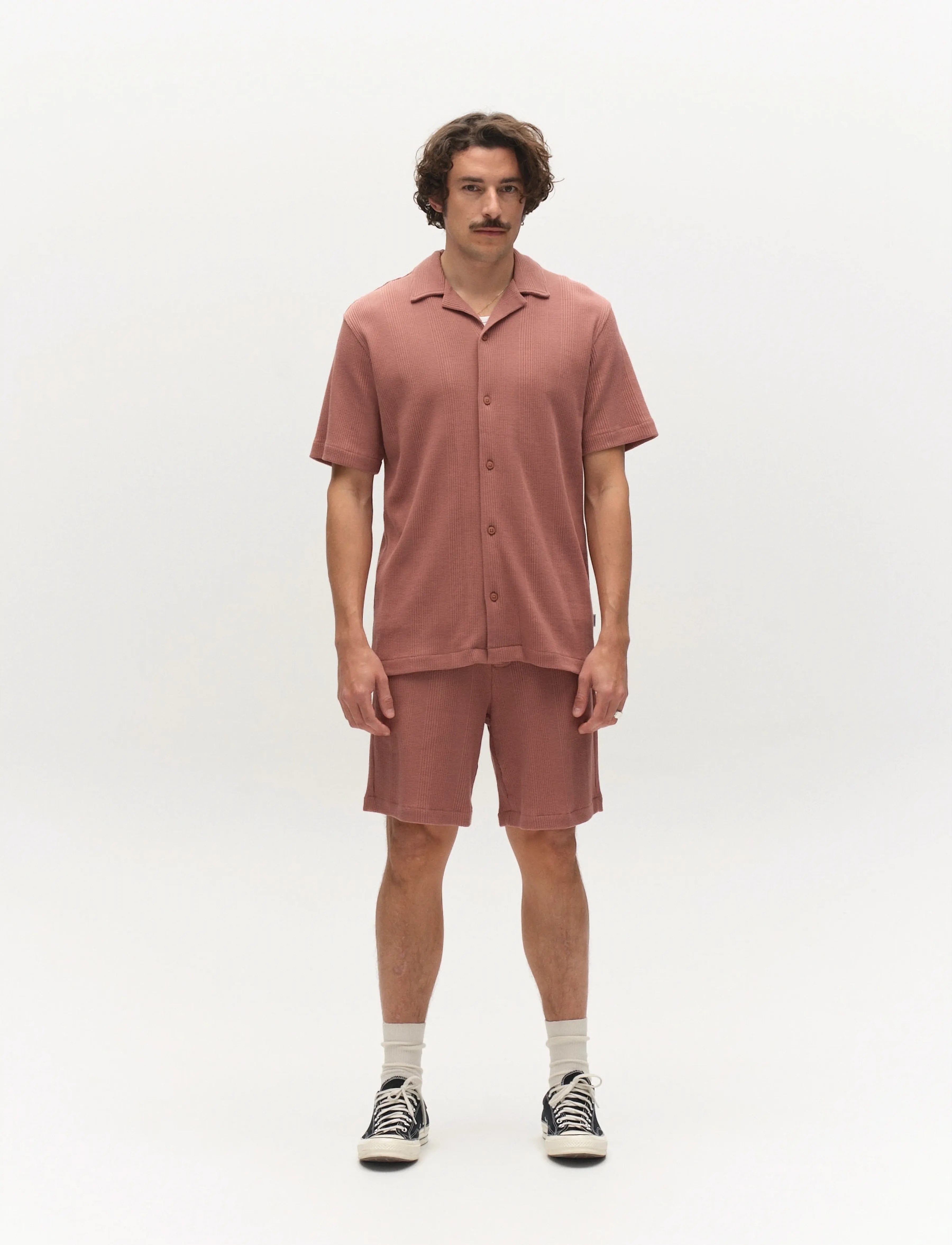 Gabba - GABtommi Wup Shorts - sweat shorts - wood pink - 3