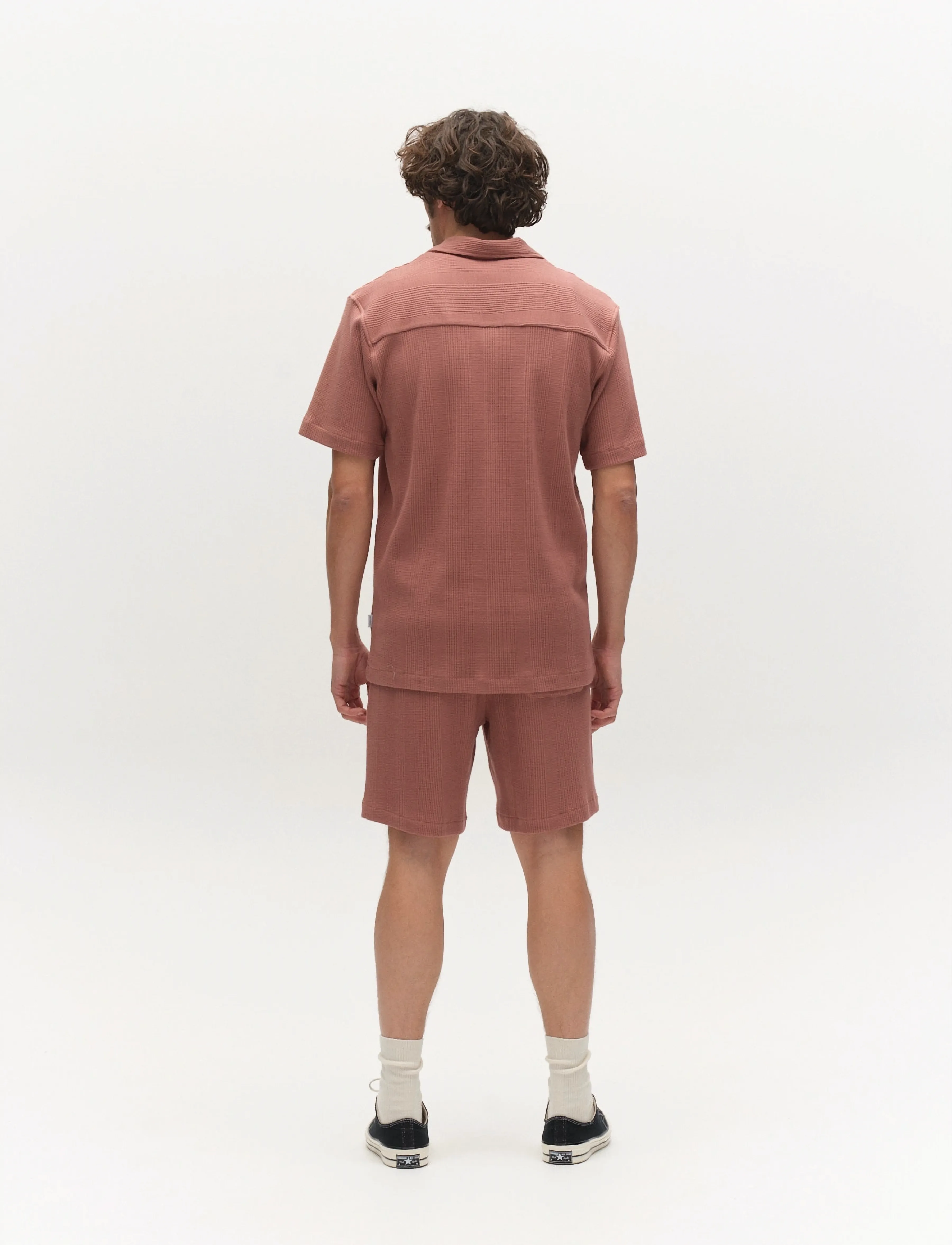 Gabba - GABtommi Wup Shorts - sweat shorts - wood pink - 4