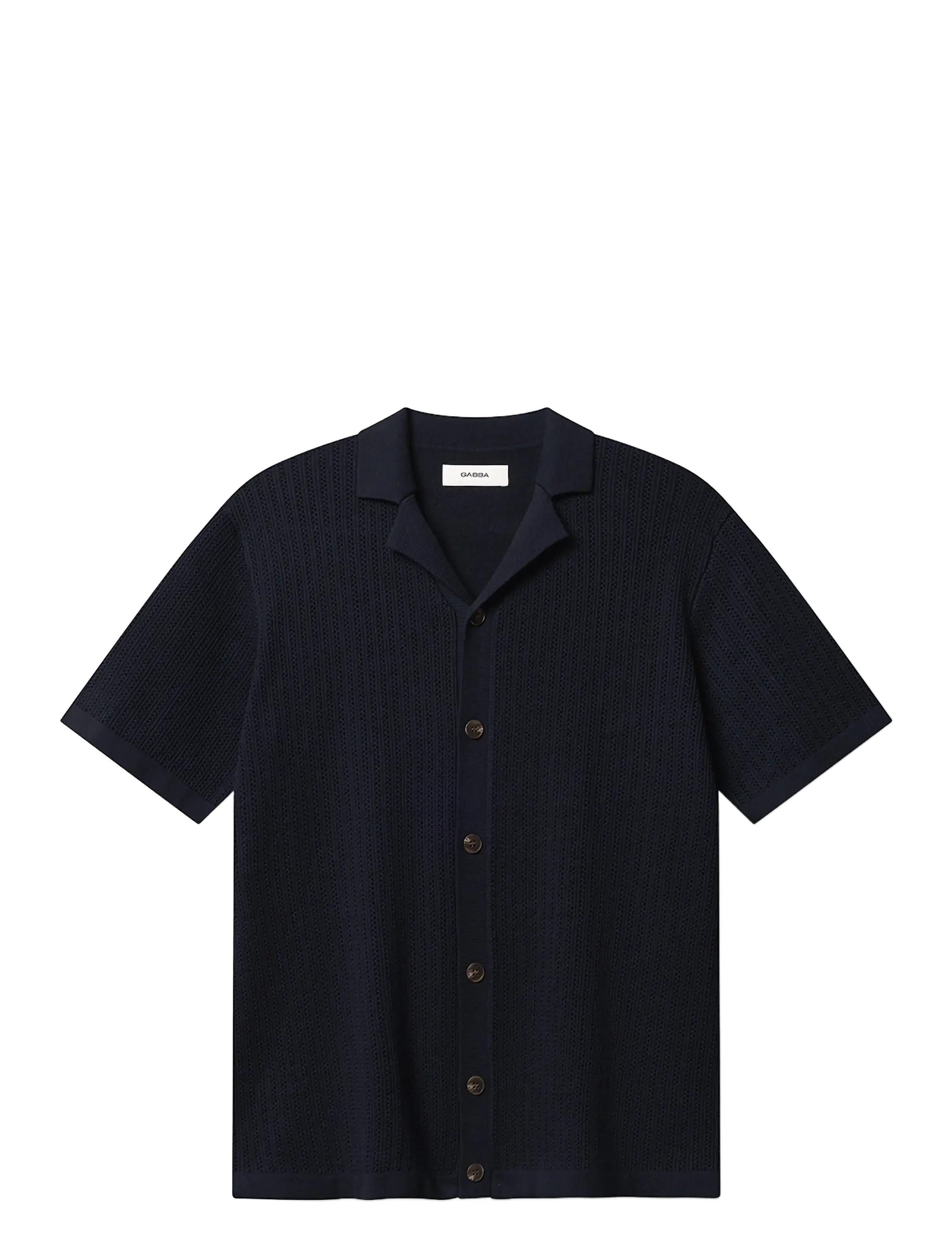 Gabba GABgeno Resort Bride SS Knit - Stickade pikéer - NAVY / navy