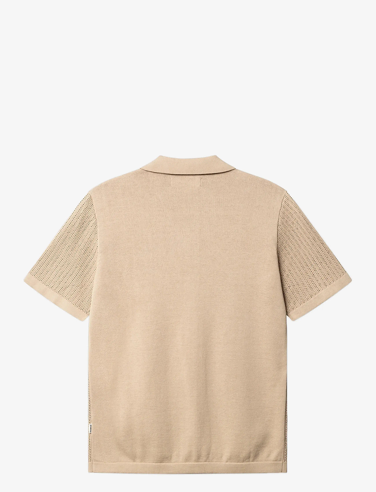 Gabba - GABgeno Resort Bride SS Knit - polostrik - sand - 1