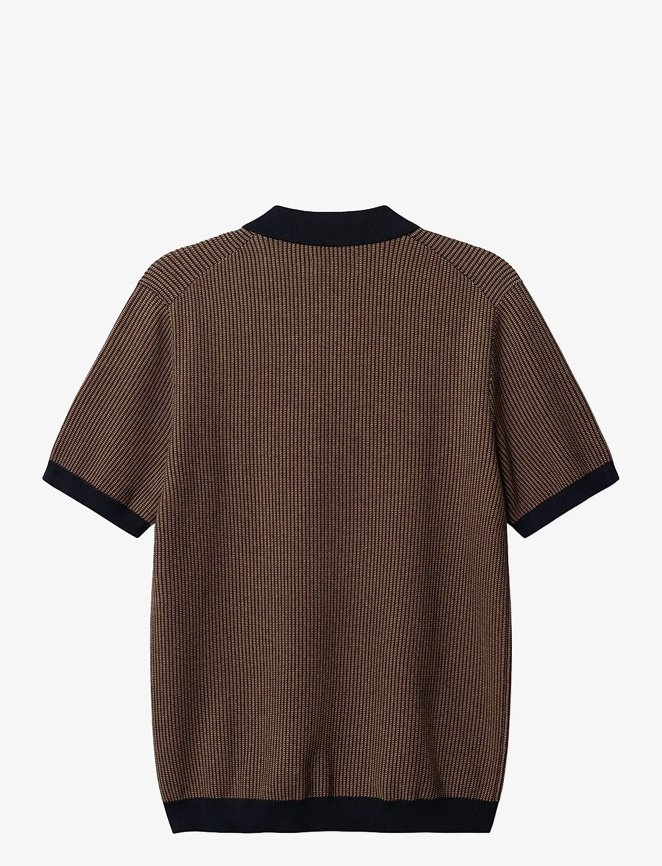 Gabba - GABoswald Retro SS Knit - polostrik - navy - 2
