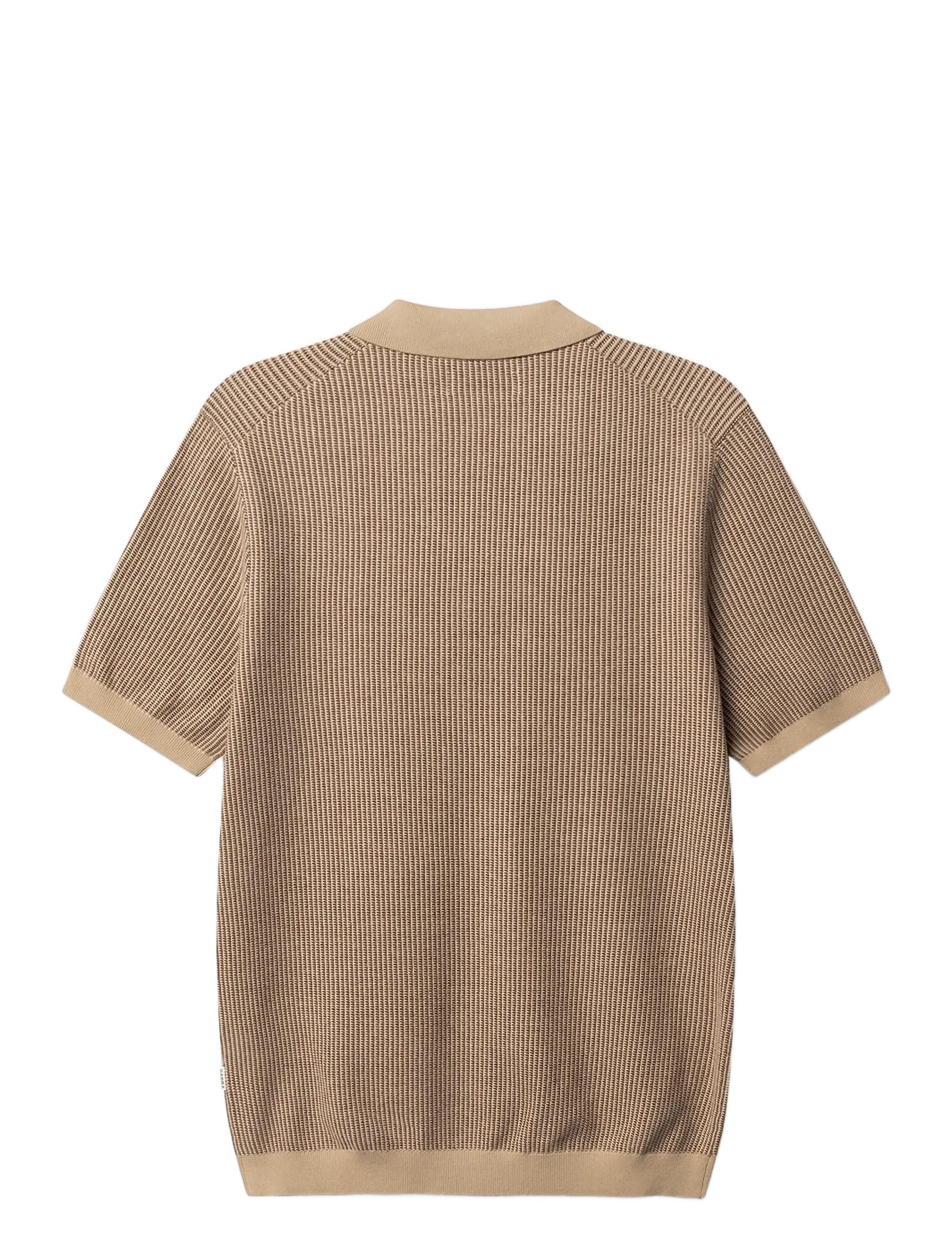 Gabba - GABoswald Retro SS Knit - knitted polos - walnut - 2