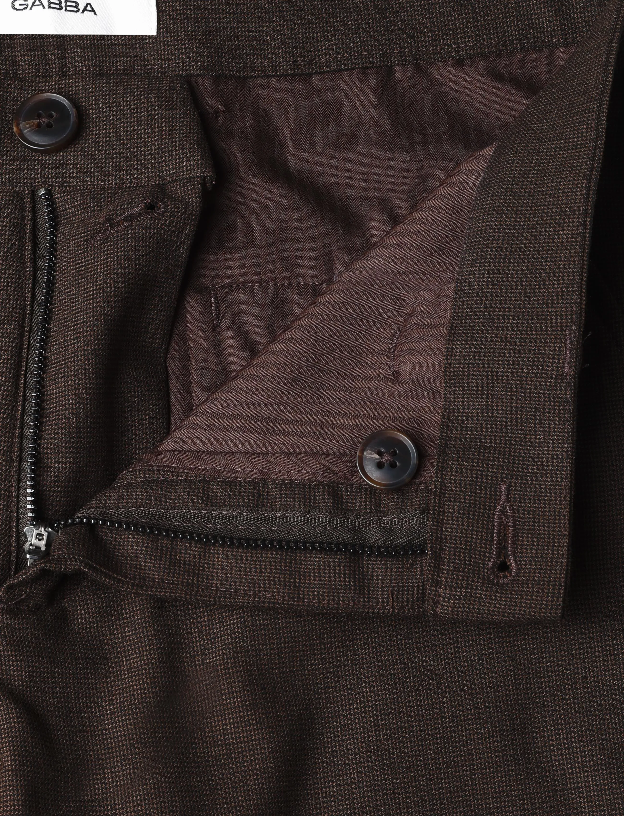 Gabba - GABpaul Deme Pant - chinos - brown slate - 2