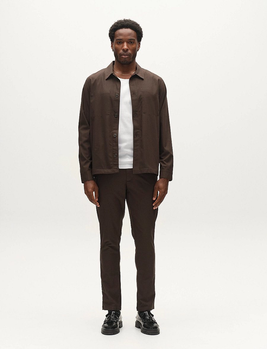 Gabba - GABpaul Deme Pant - chinos - forest night - 0