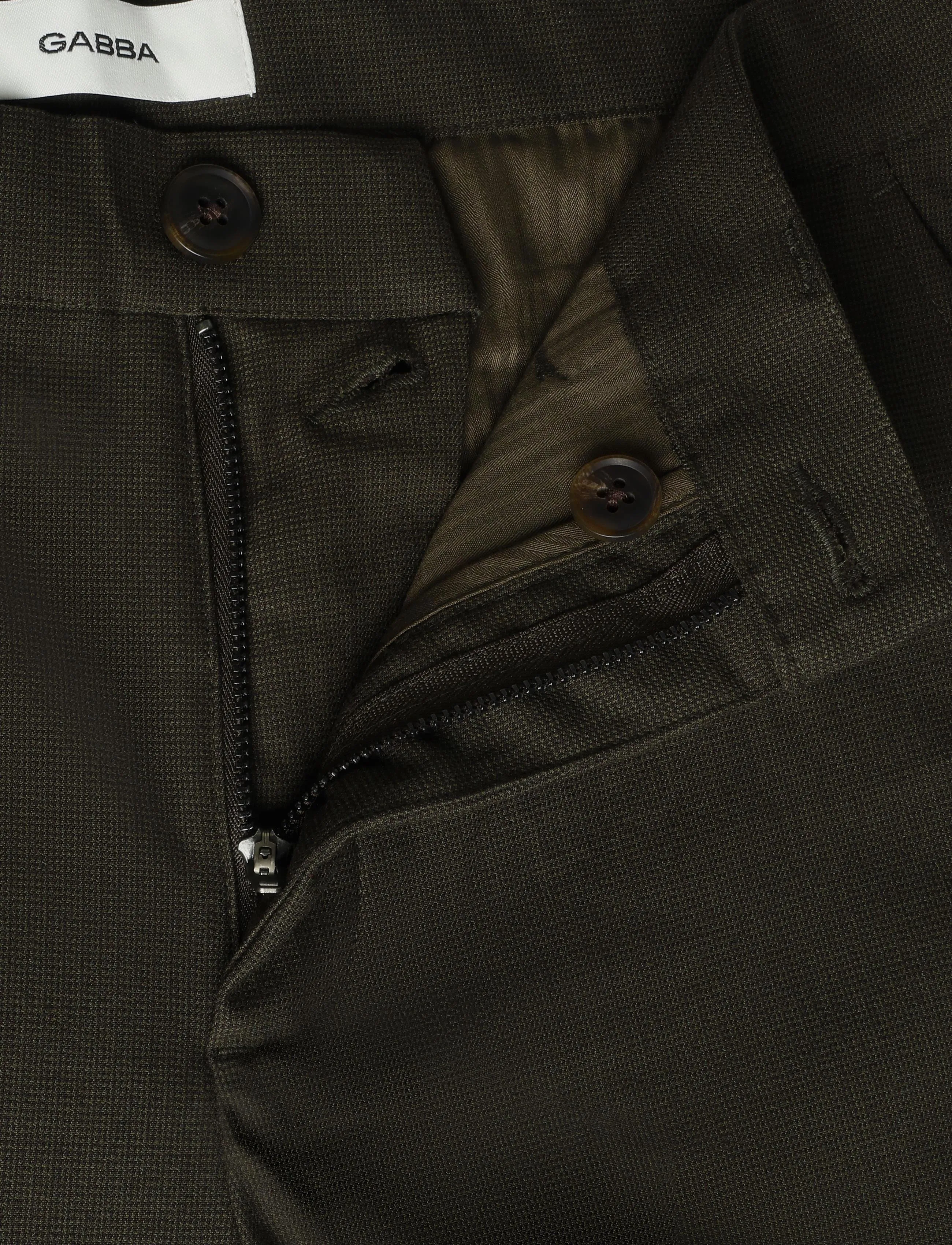 Gabba - GABpaul Deme Pant - chino-püksid - forest night - 2