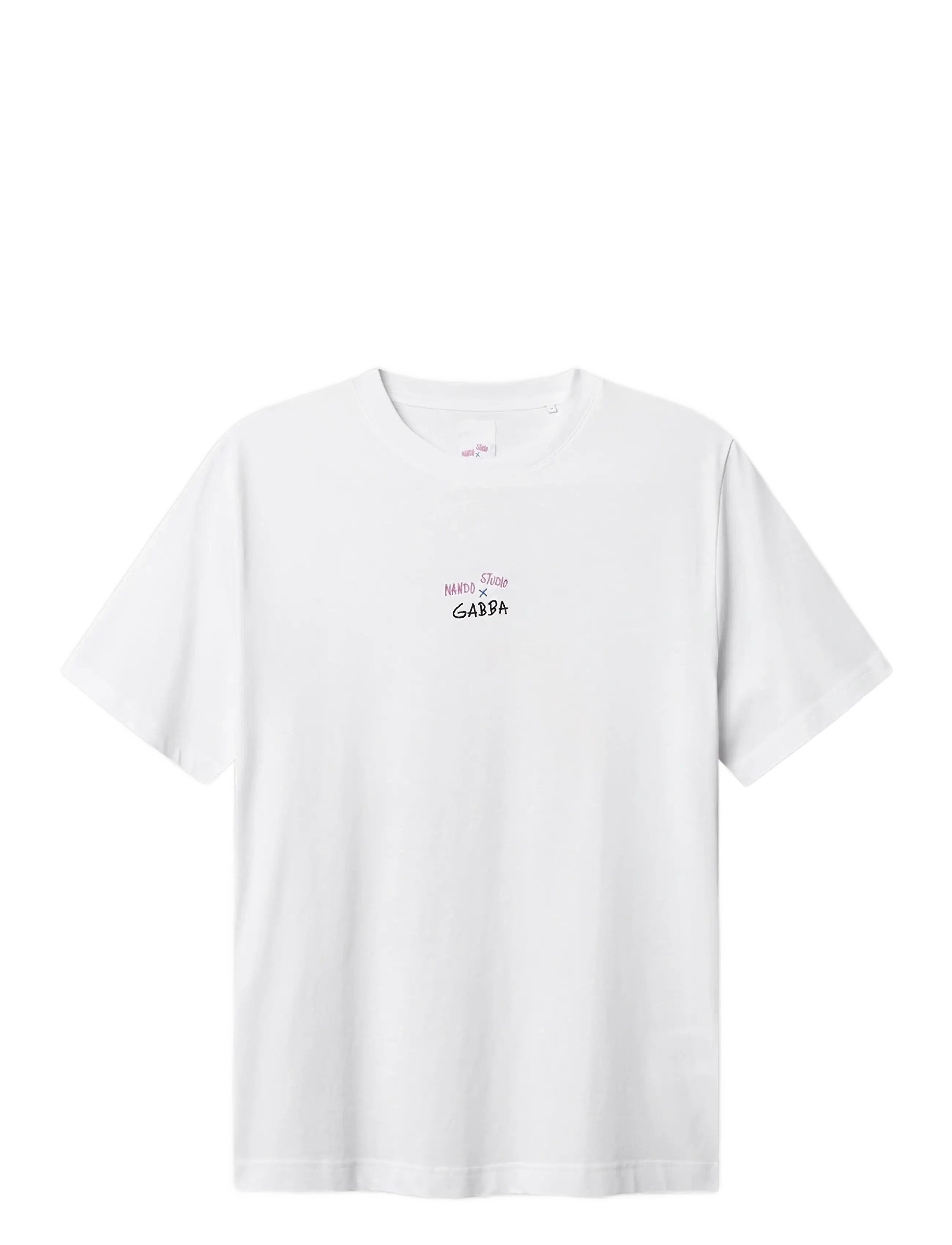 Gabba GABnigel Nando SS T-shirt GOTS - T-shirts - WHITE / white