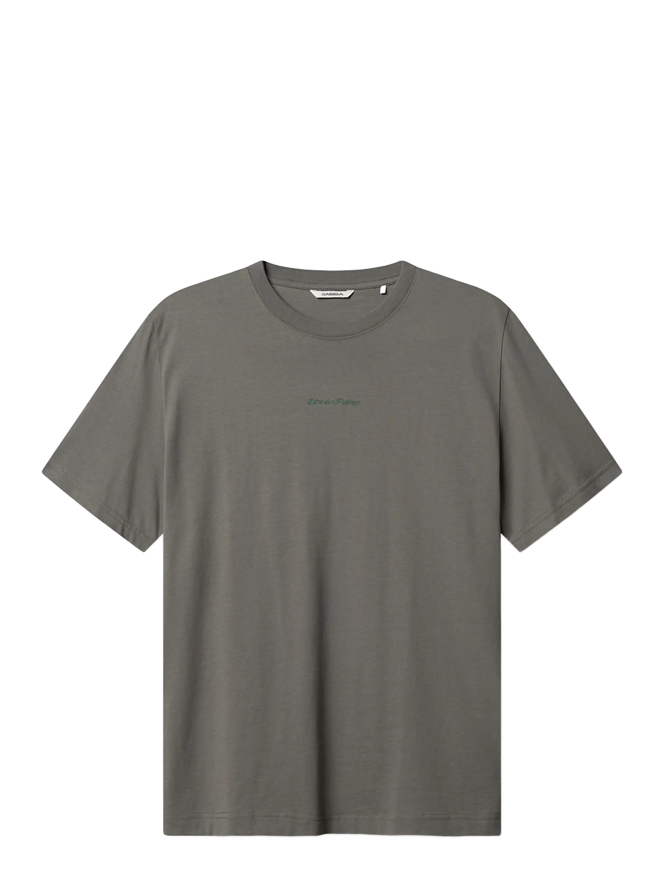 Gabba GABnigel NBH SS T-Shirt GOTS - T-shirts - CASTOR GRAY / khaki/green