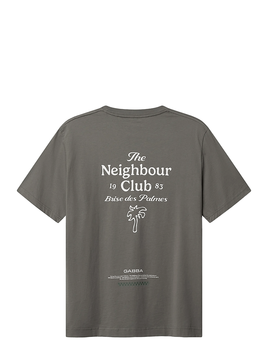 Gabba - GABnigel NBH SS T-Shirt GOTS - kurzärmelig - castor gray - 2