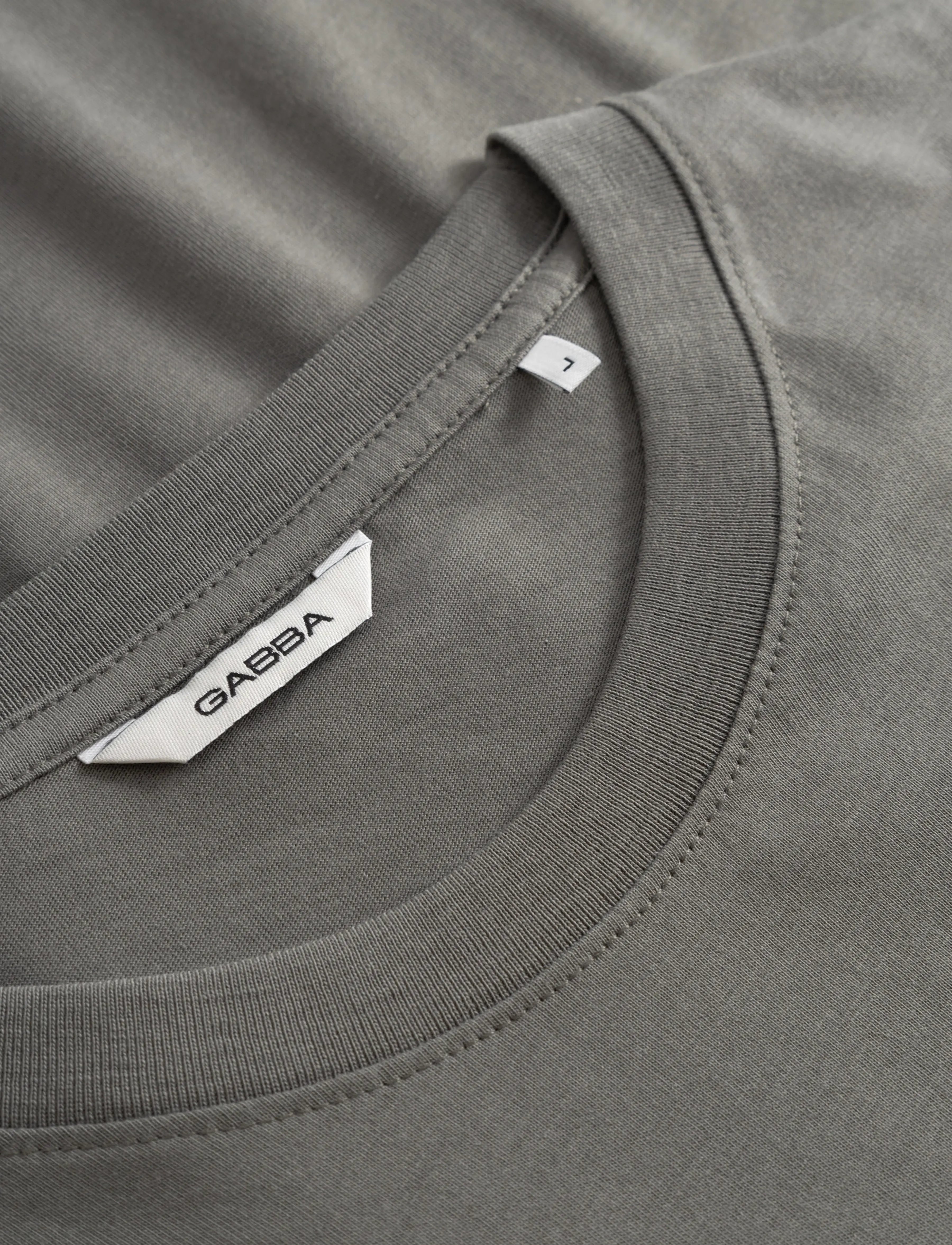 Gabba - GABnigel NBH SS T-Shirt GOTS - kortärmade t-shirts - castor gray - 5