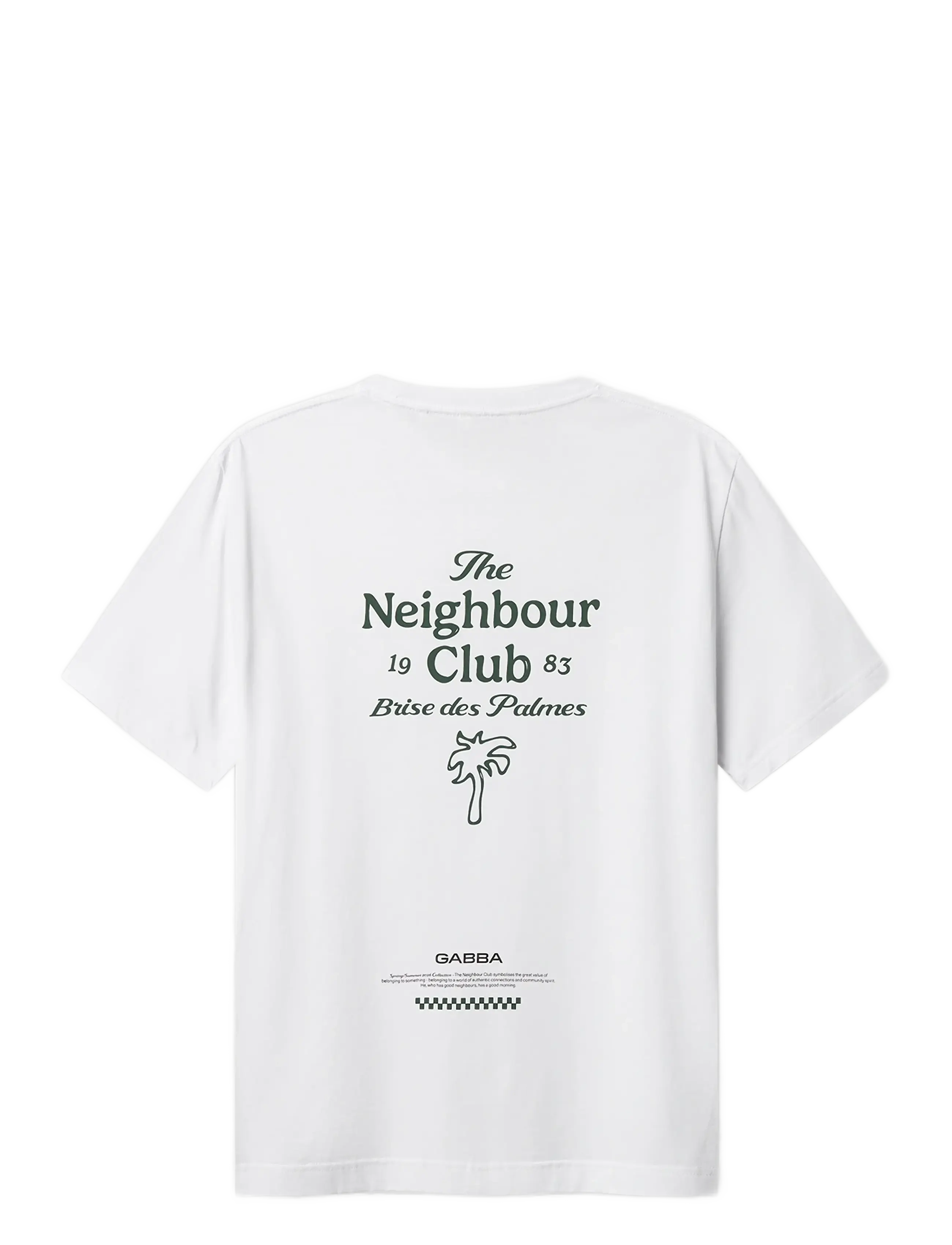 Gabba - GABnigel NBH SS T-Shirt GOTS - kortærmede t-shirts - white - 2