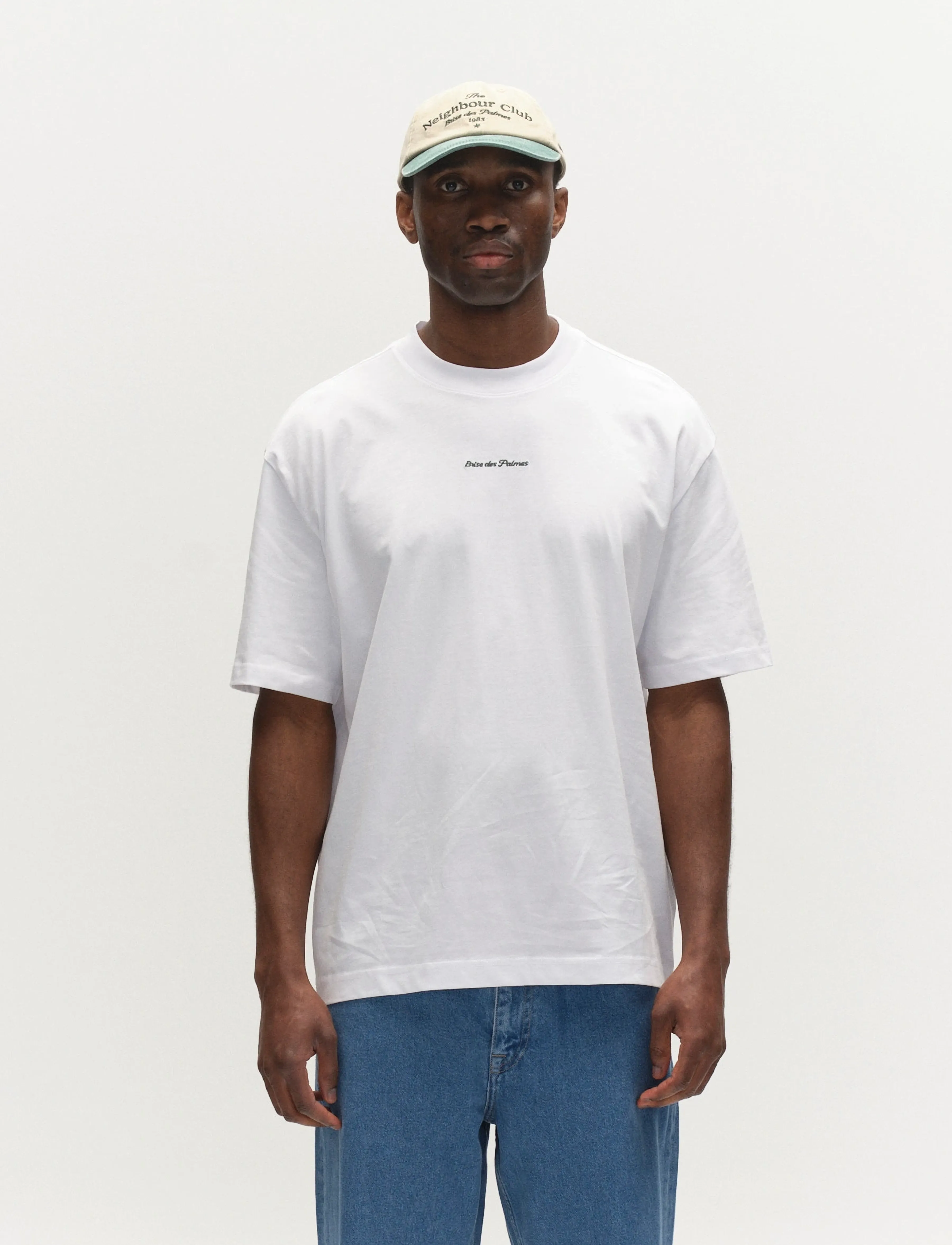 Gabba Gabnigel Nbh Ss T-Shirt Gots, S, T-shirts, Weiß - Short-sleeved, Männerswear