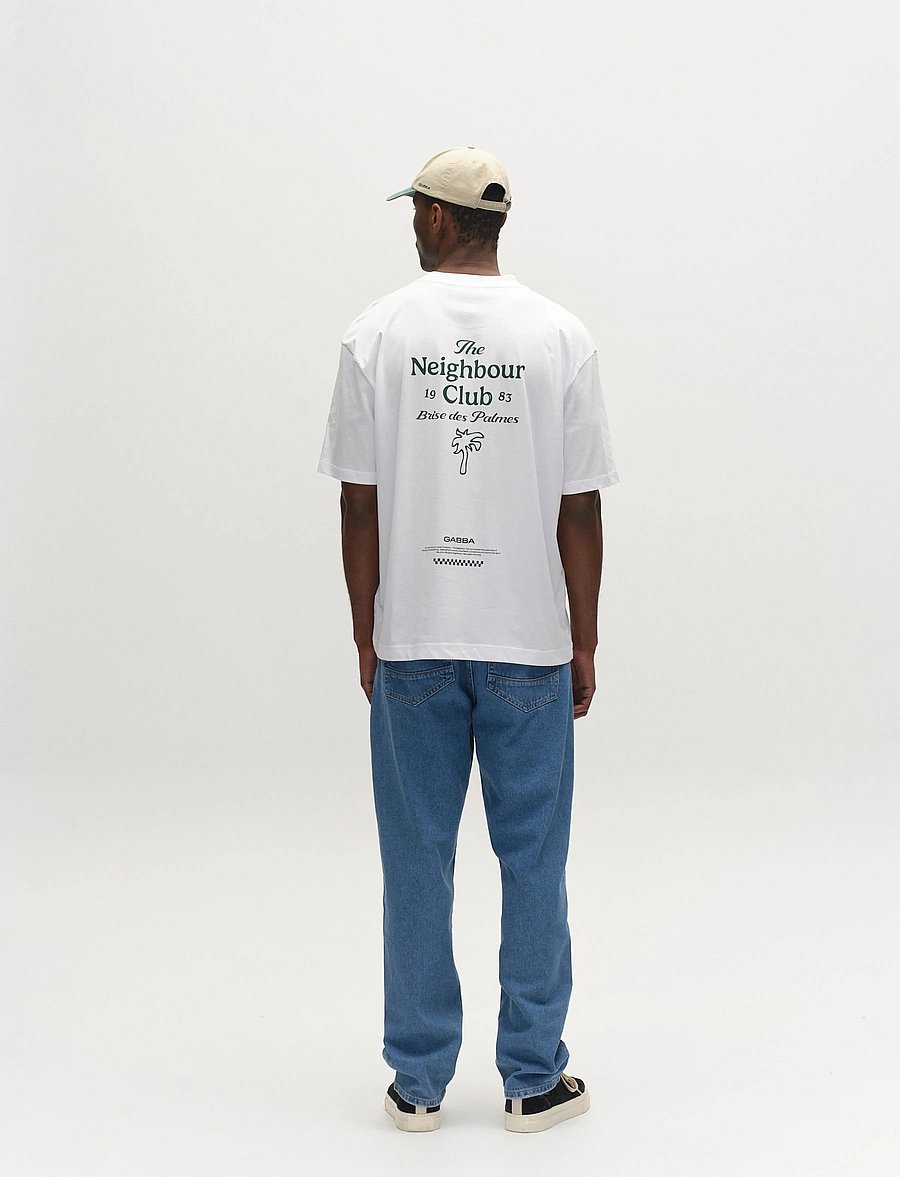 Gabba - GABnigel NBH SS T-Shirt GOTS - kurzärmelige t-shirts - white - 4