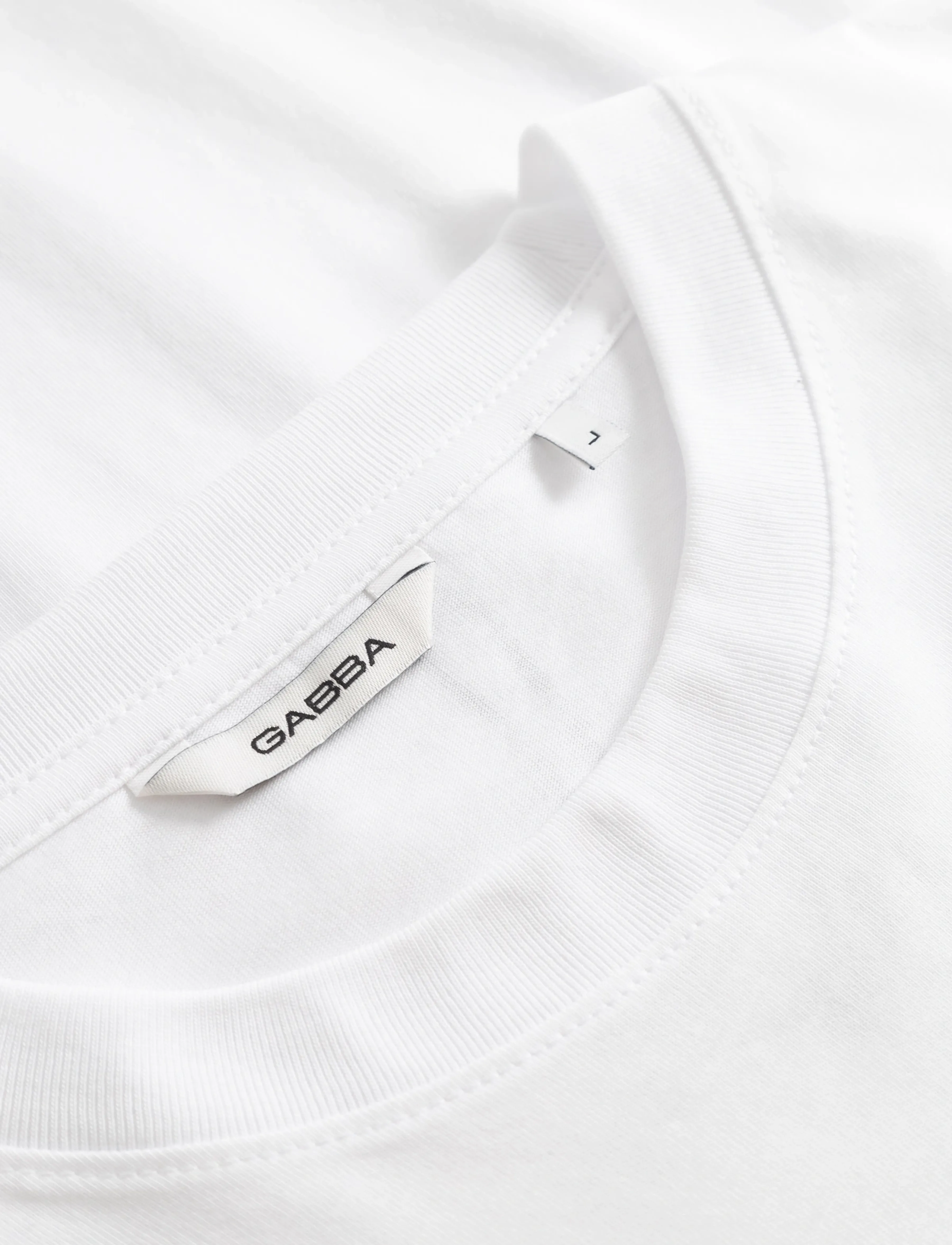 Gabba - GABnigel NBH SS T-Shirt GOTS - kortærmede t-shirts - white - 5