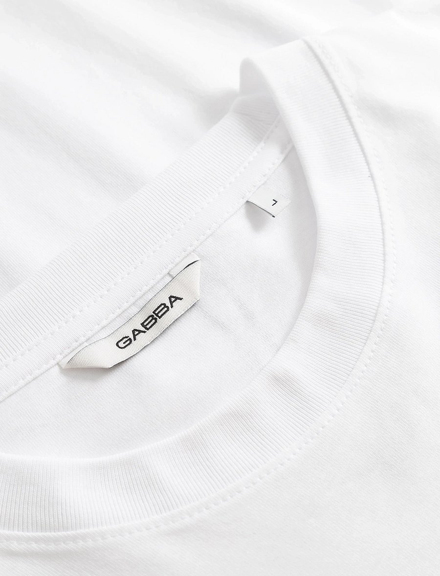 Gabba - GABnigel NBH SS T-Shirt GOTS - kurzärmelige t-shirts - white - 5