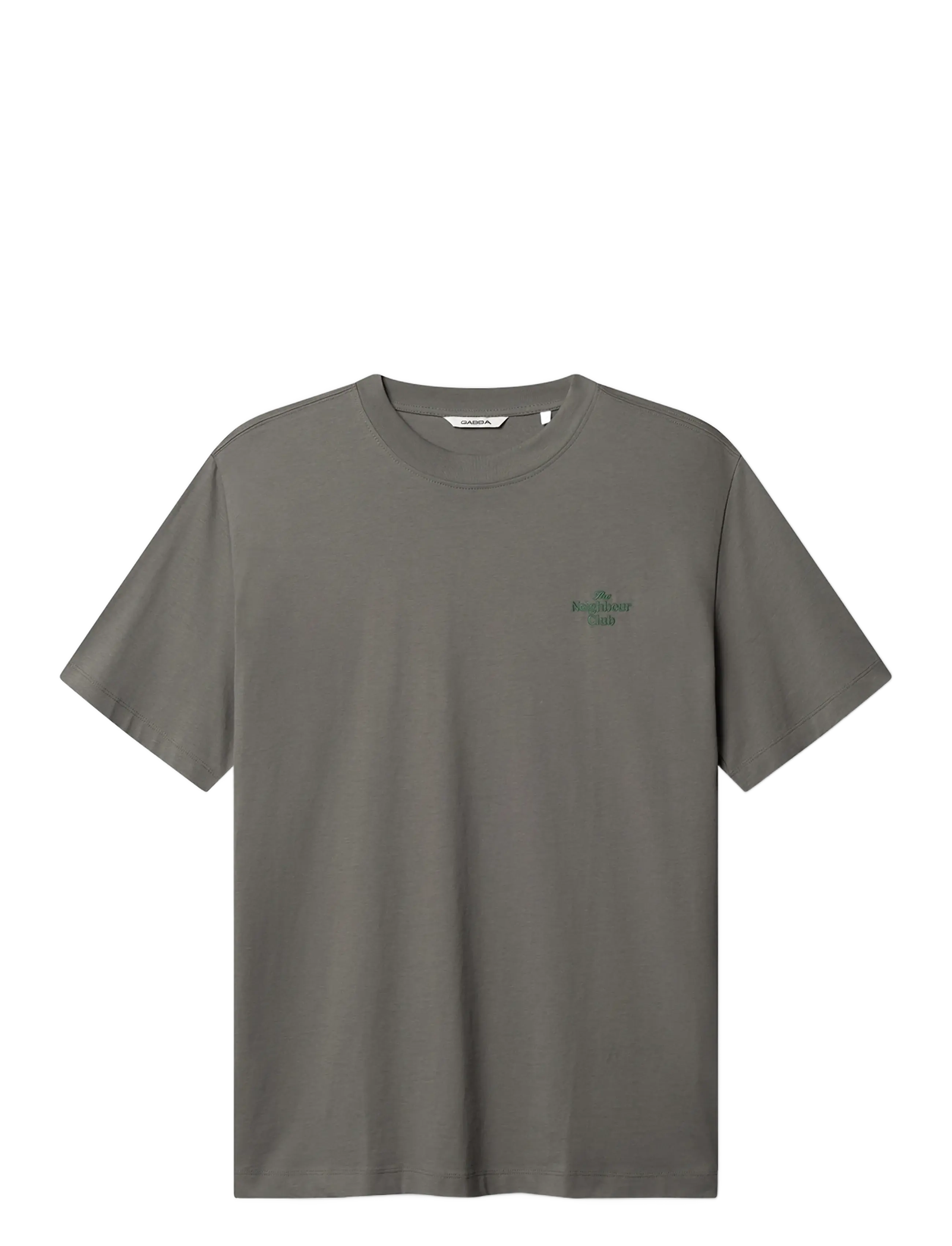 Gabba GABnigel Boxy NBH SS T-shirt GOTS - T-shirts - CASTOR GRAY / grey