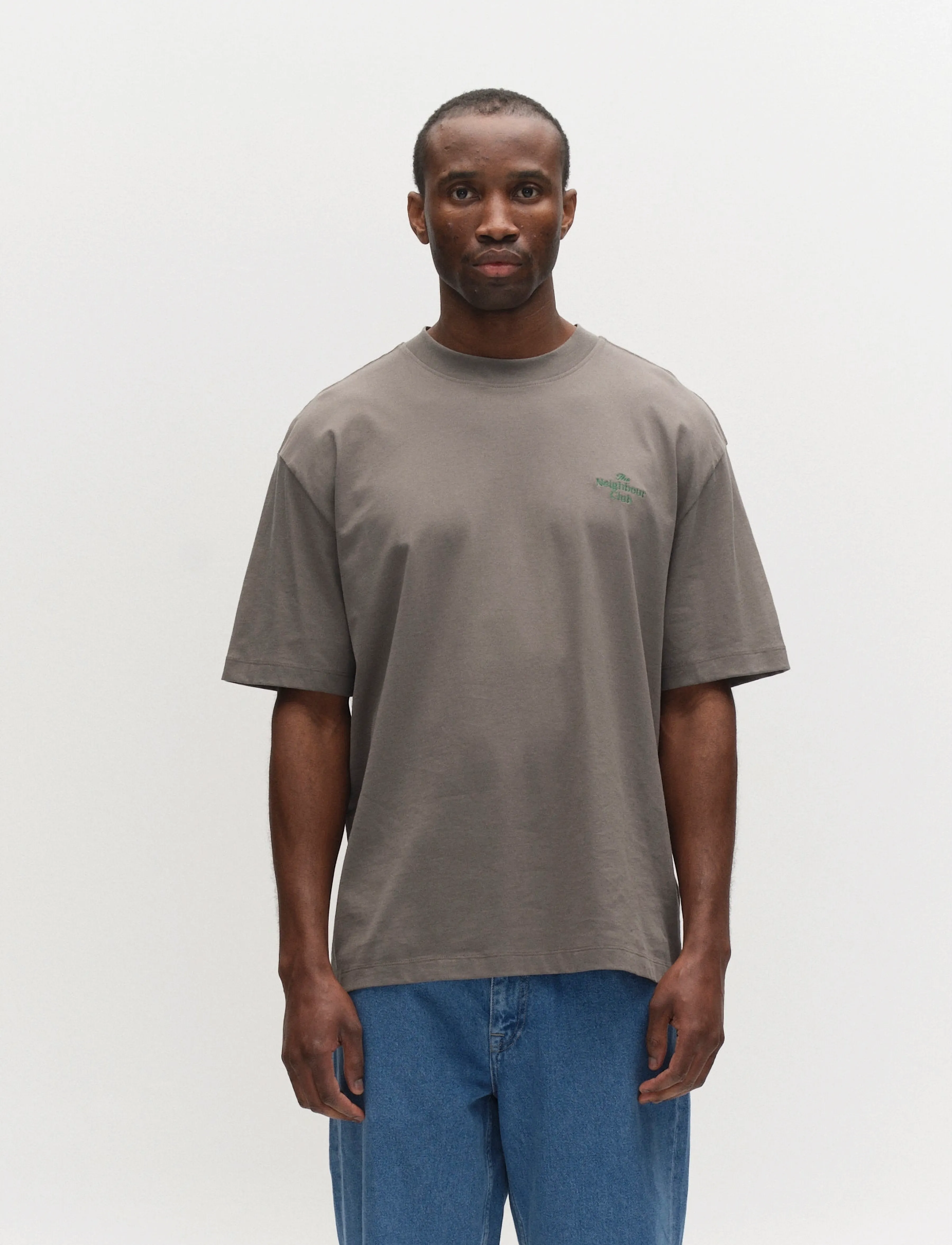 Gabba GABnigel Boxy NBH SS T-shirt GOTS - Marškinėliai - CASTOR GRAY / grey