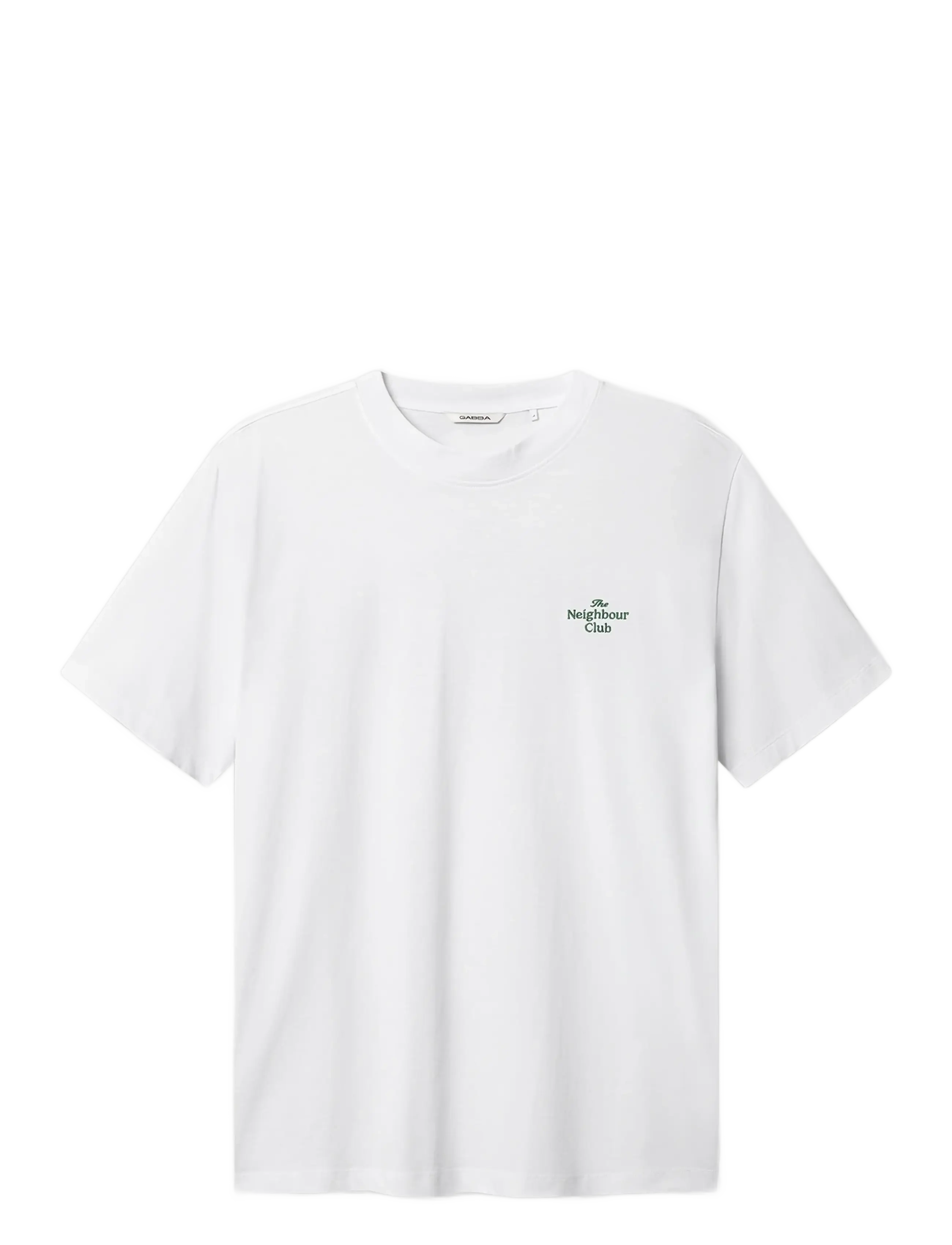 Gabba GABnigel Boxy NBH SS T-shirt GOTS - T-shirts - WHITE / white