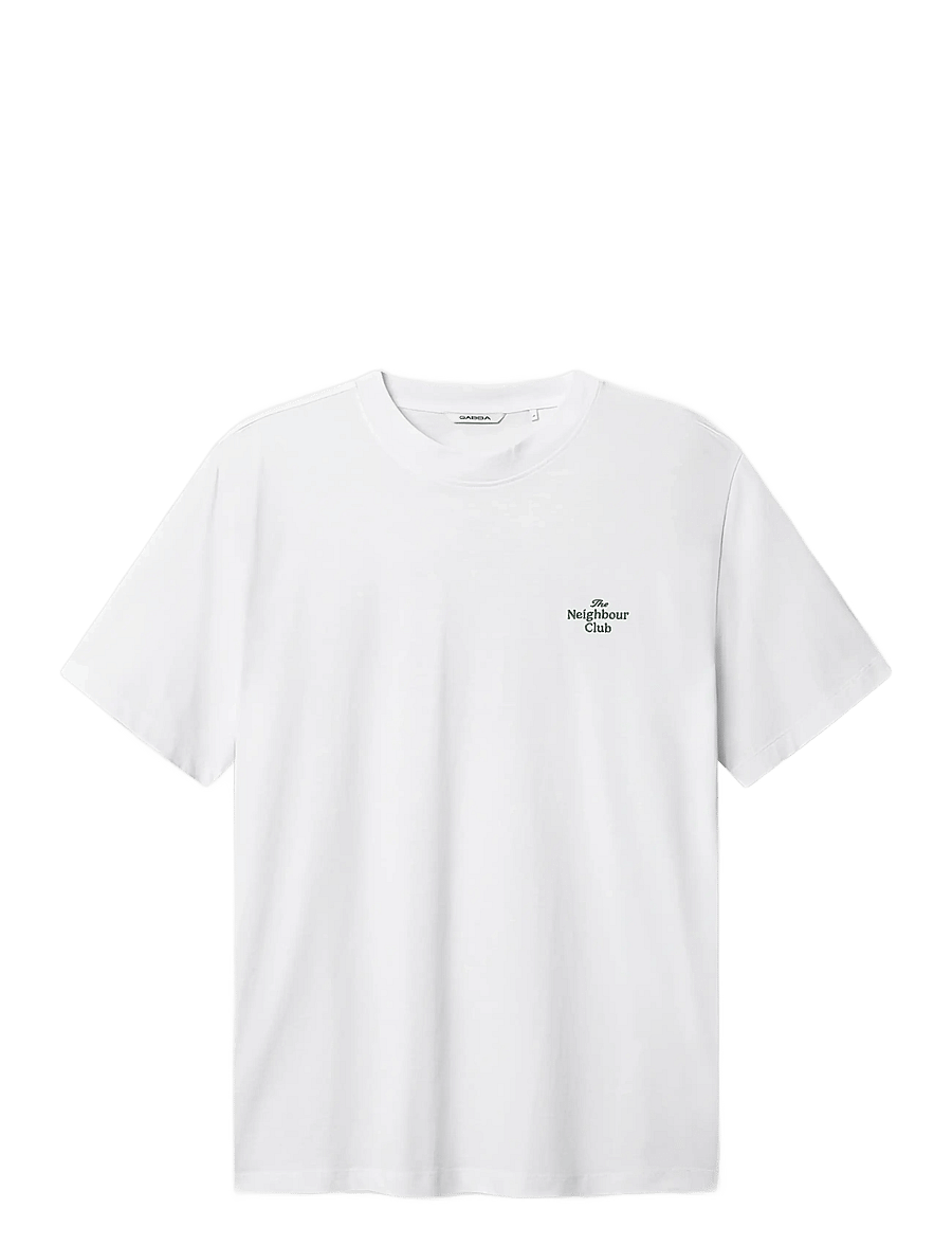 Gabba - GABnigel Boxy NBH SS T-shirt GOTS - kurzärmelig - white - 1