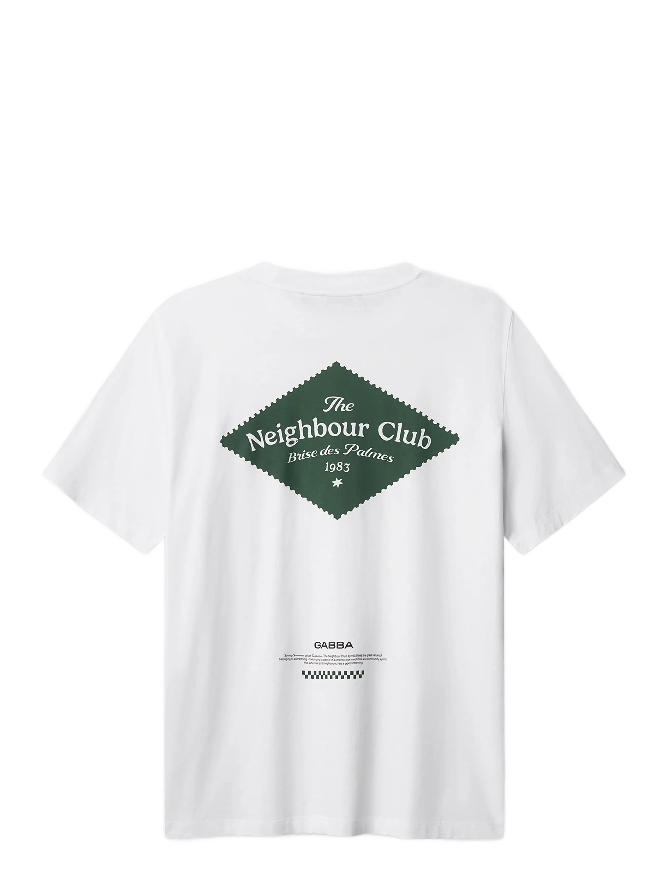 Gabba - GABnigel Boxy NBH SS T-shirt GOTS - stutterma bolir - white - 2