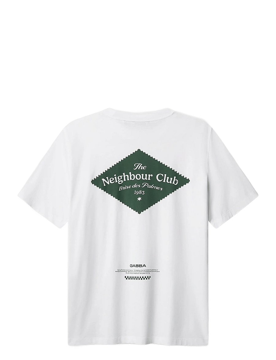 Gabba - GABnigel Boxy NBH SS T-shirt GOTS - kurzärmelig - white - 2