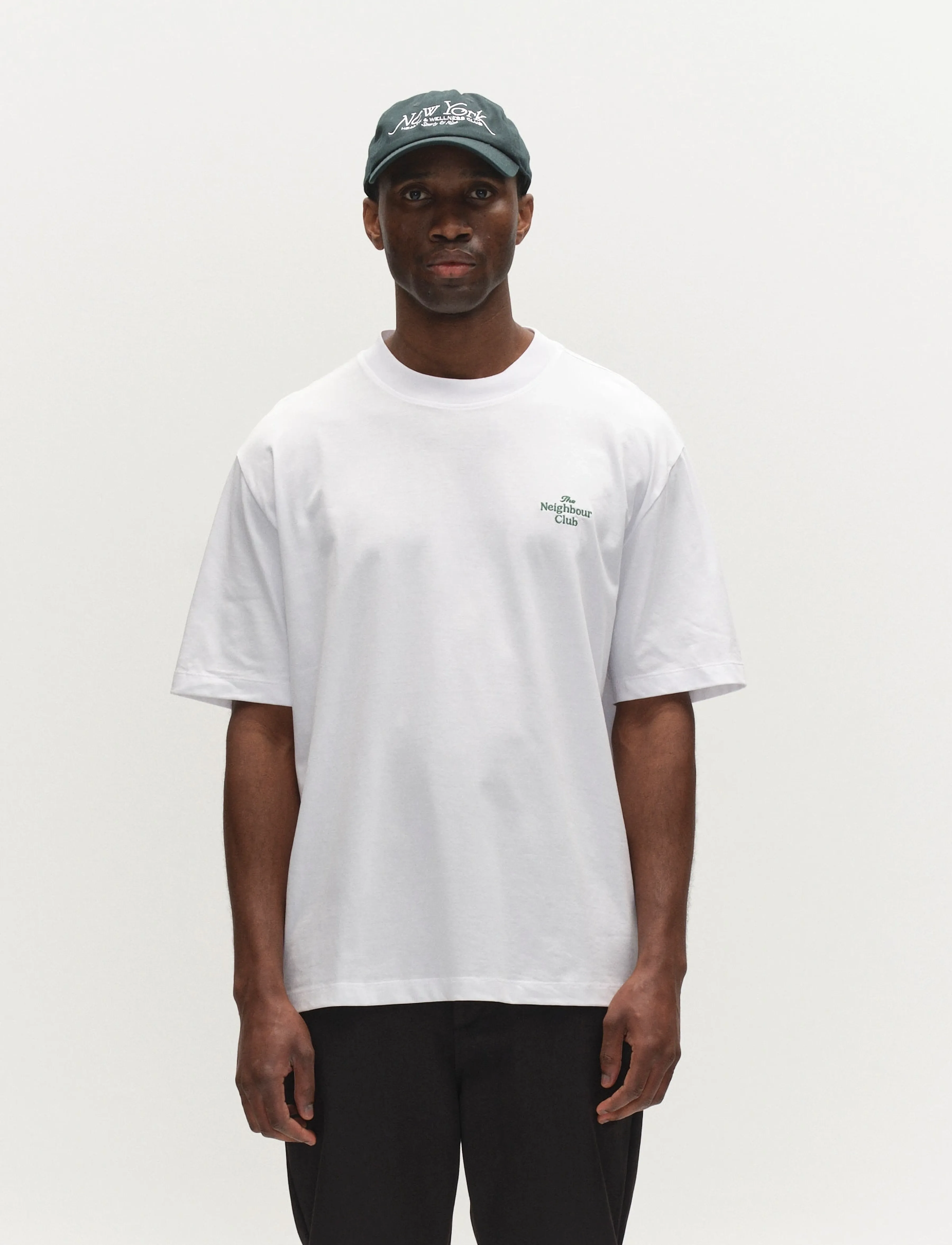 Gabba Gabnigel Boxy Nbh Ss T-Shirt Gots, Mænd, Boxy T-shirt, Hvid, Str: XL