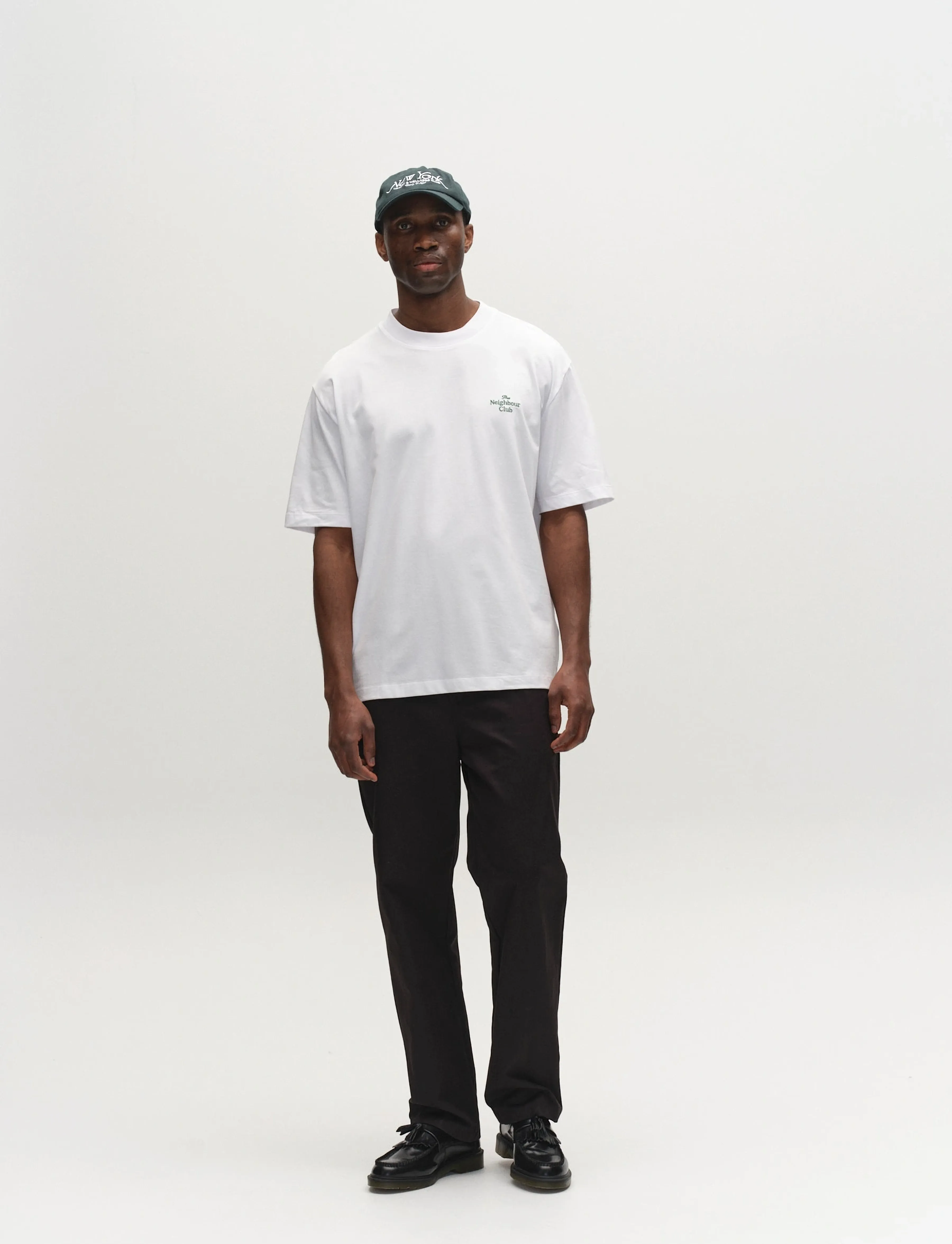 Gabba - GABnigel Boxy NBH SS T-shirt GOTS - stutterma bolir - white - 3