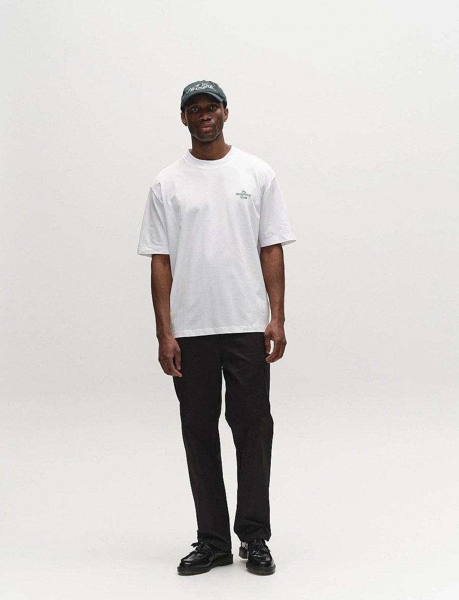 Gabba - GABnigel Boxy NBH SS T-shirt GOTS - kurzärmelig - white - 3