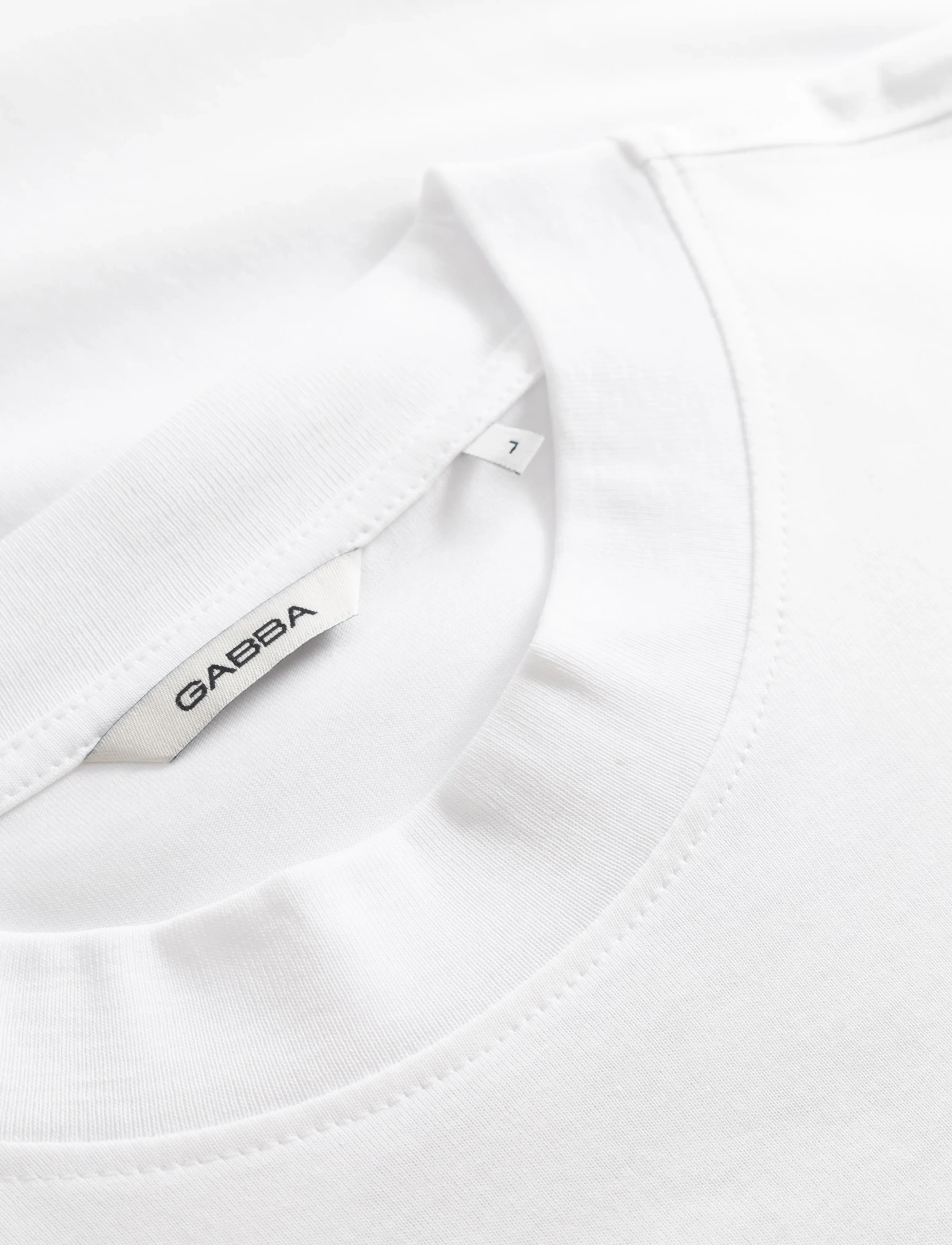Gabba - GABnigel Boxy NBH SS T-shirt GOTS - stutterma bolir - white - 5