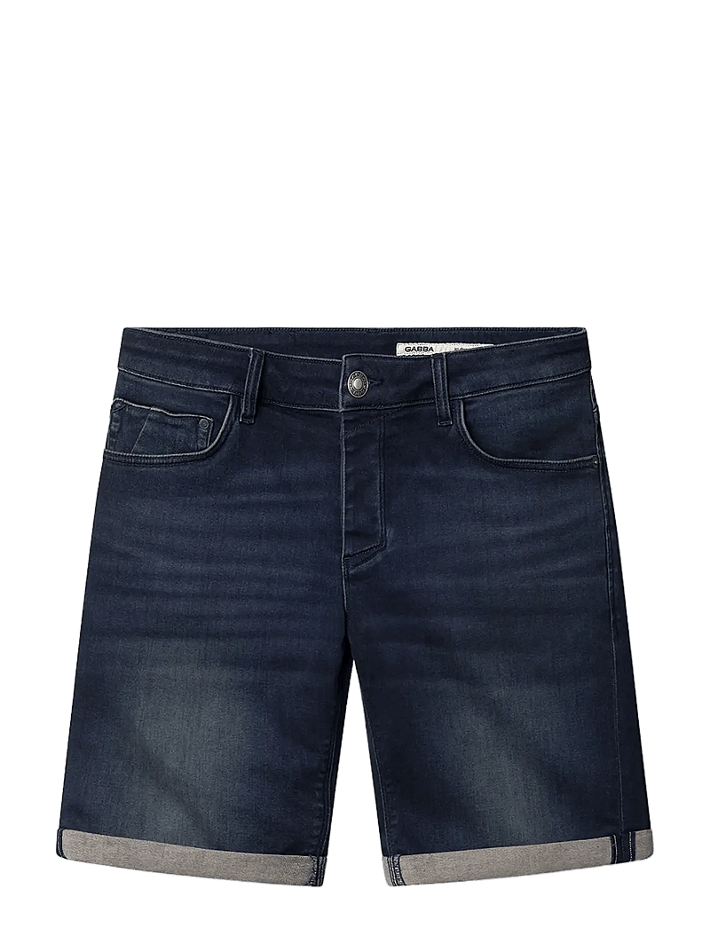 Gabba - GABjason K3787 SANZA Shorts - jorts - blue black - 1