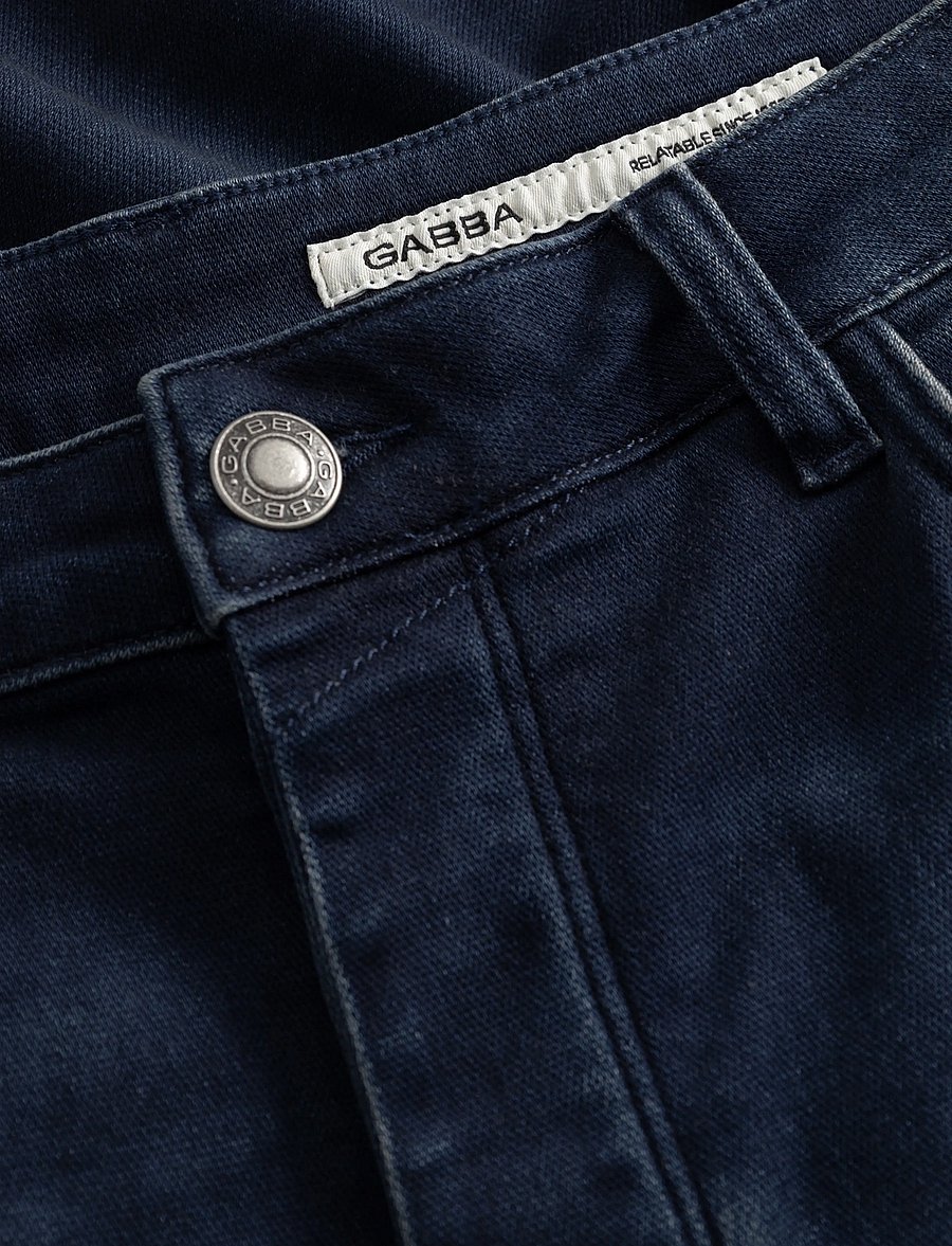 Gabba - GABjason K3787 SANZA Shorts - gallastuttbuxur - blue black - 5