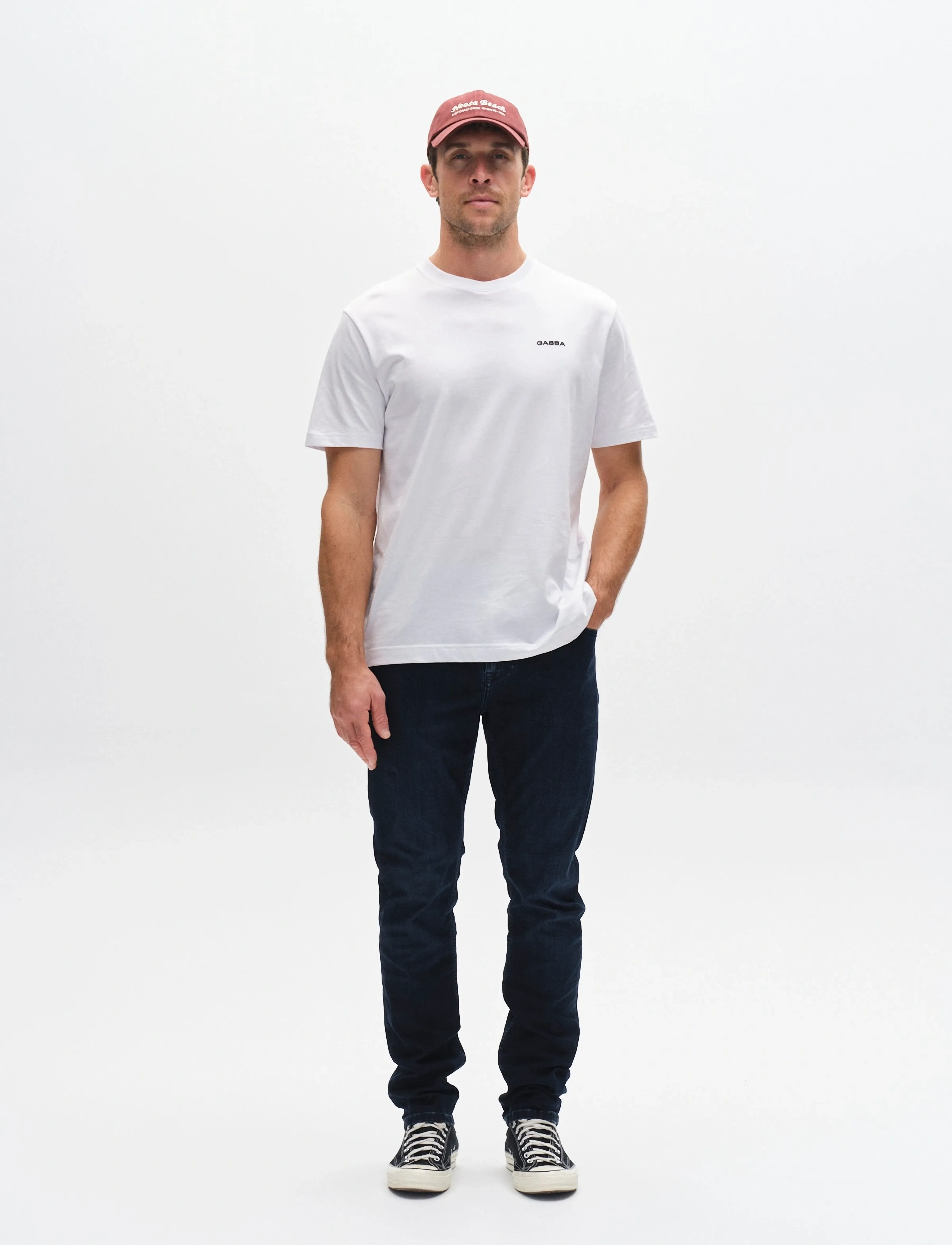 Gabba - GABjones Blueblack Jeans - kitsad teksad - blue black denim - 3