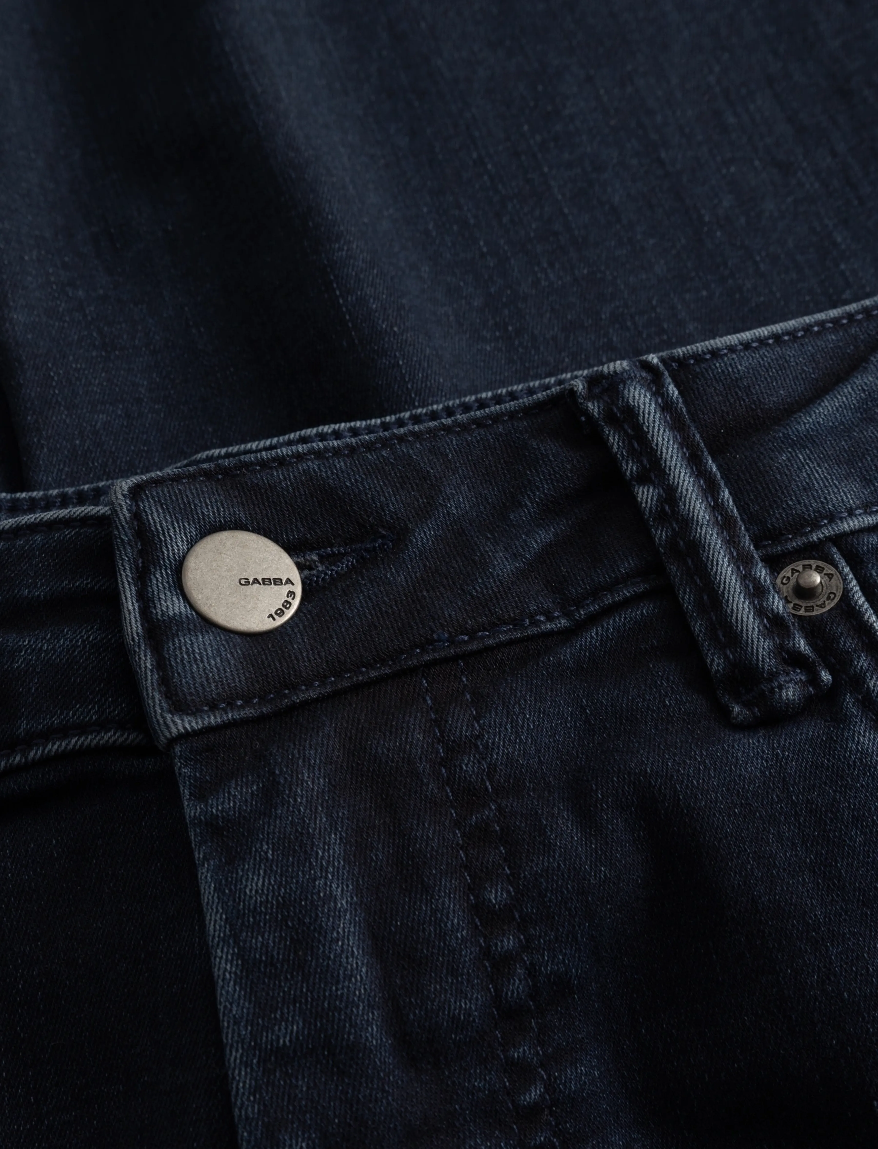 Gabba - GABjones Blueblack Jeans - kitsad teksad - blue black denim - 5