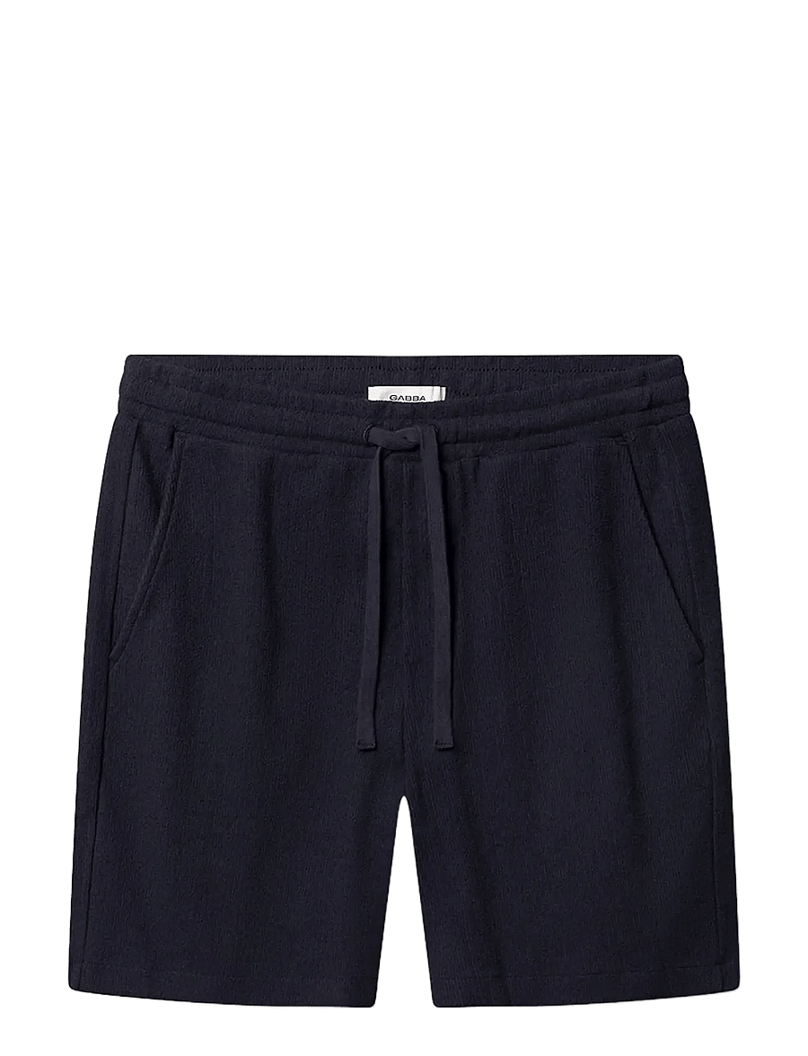 Gabba - GABtommi Towel Shorts - sweatshorts - navy - 1