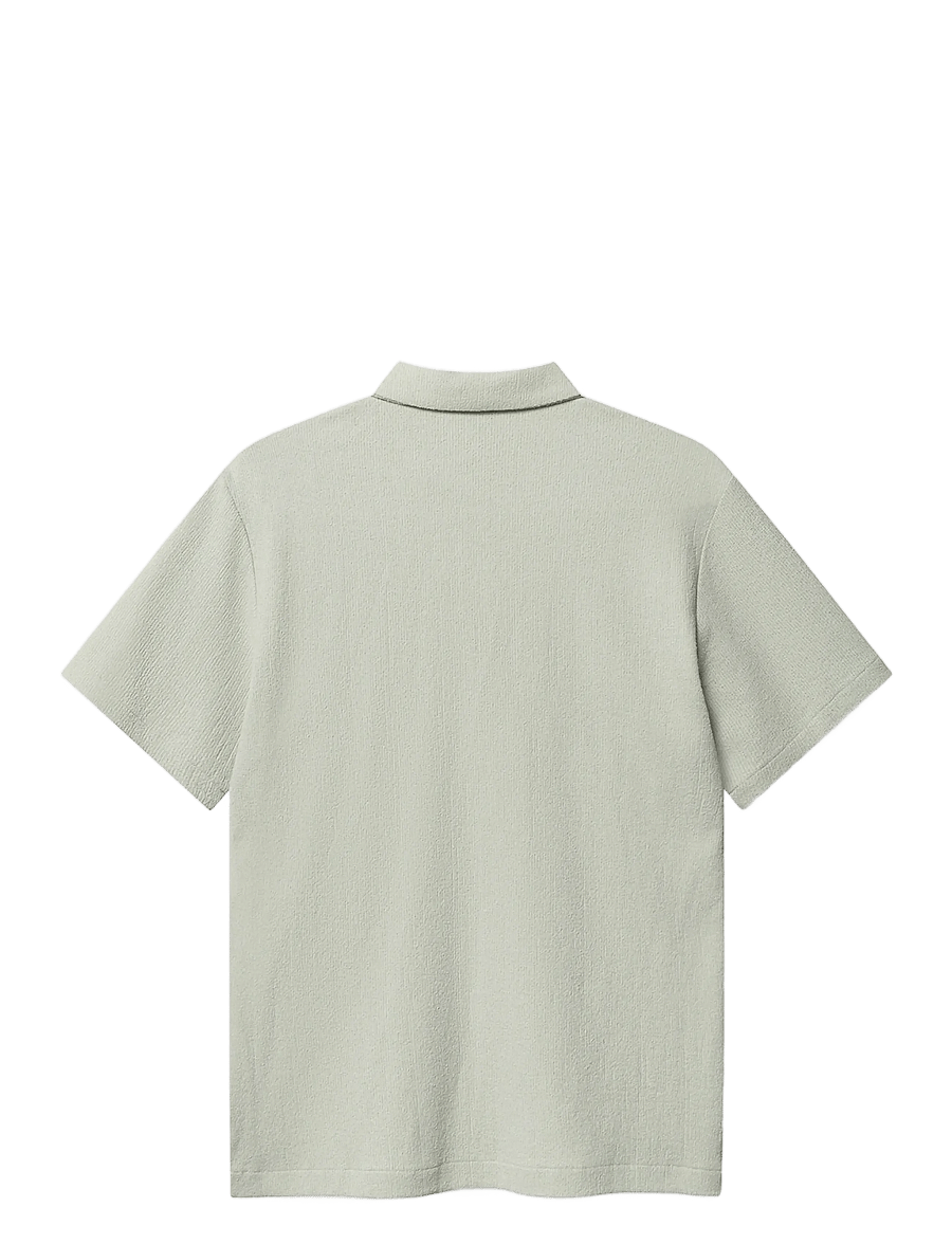 Gabba - GABlio Sku Towel T-Shirt - kortærmede poloer - mineral gray - 2
