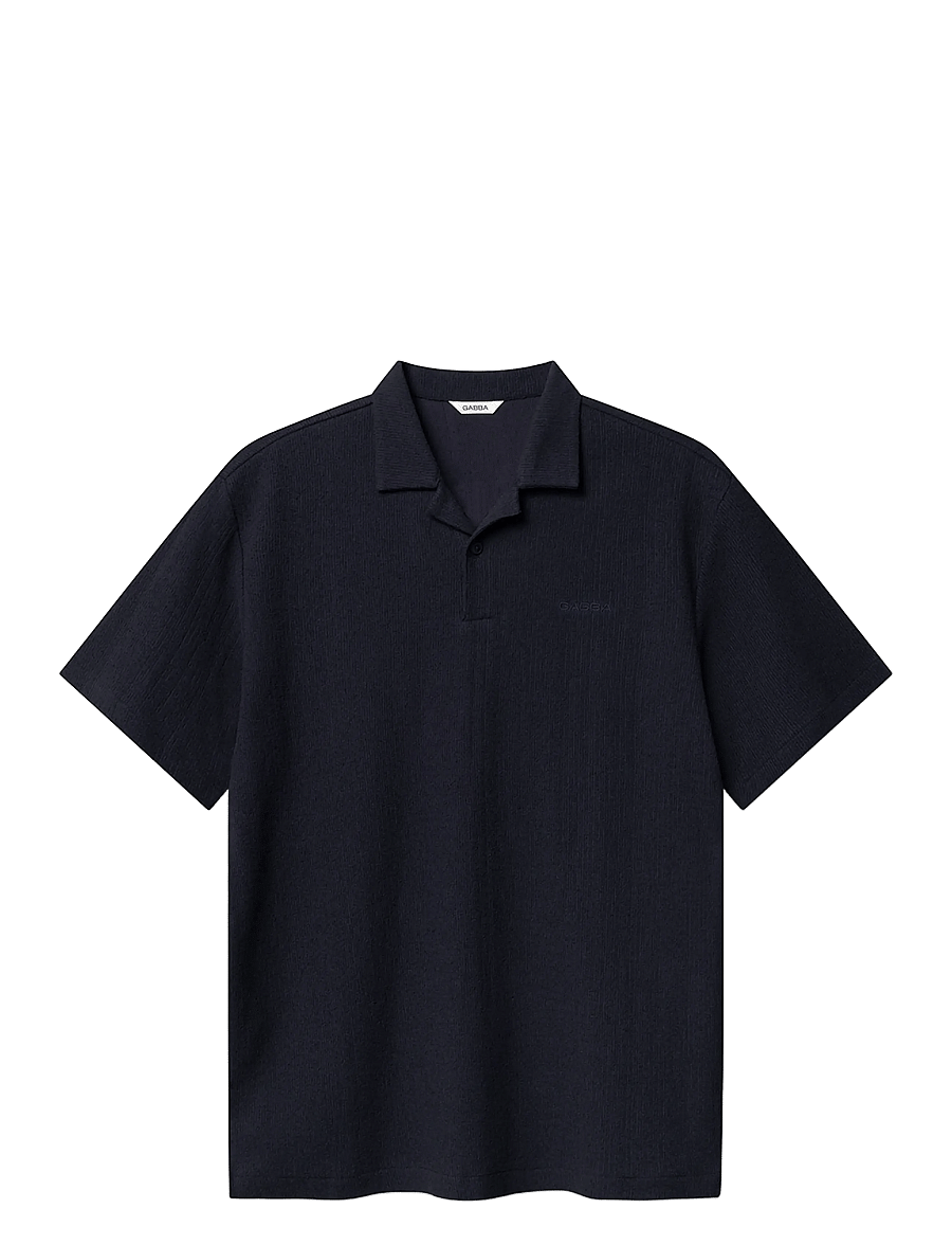 Gabba - GABlio Sku Towel T-Shirt - short-sleeved polos - night sky - 1
