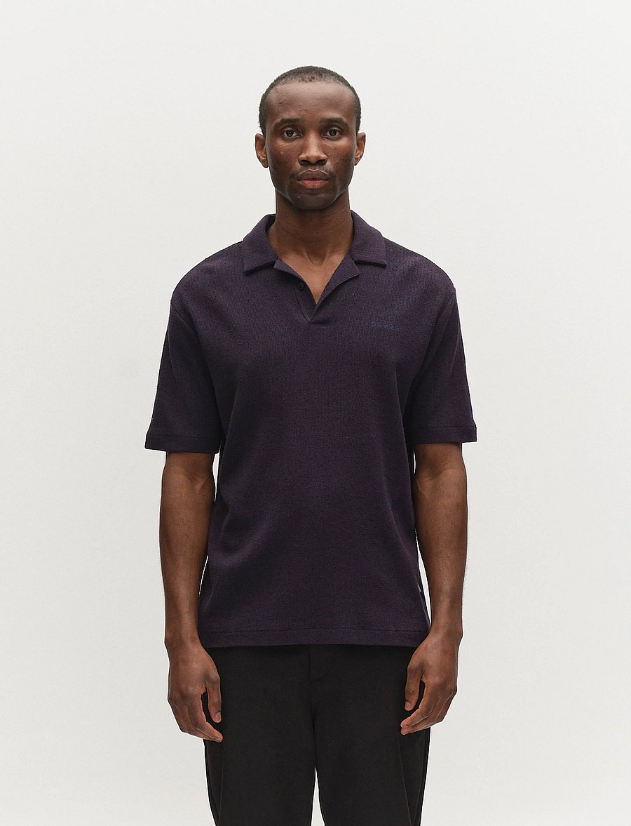 Gabba - GABlio Sku Towel T-Shirt - short-sleeved polos - night sky - 0